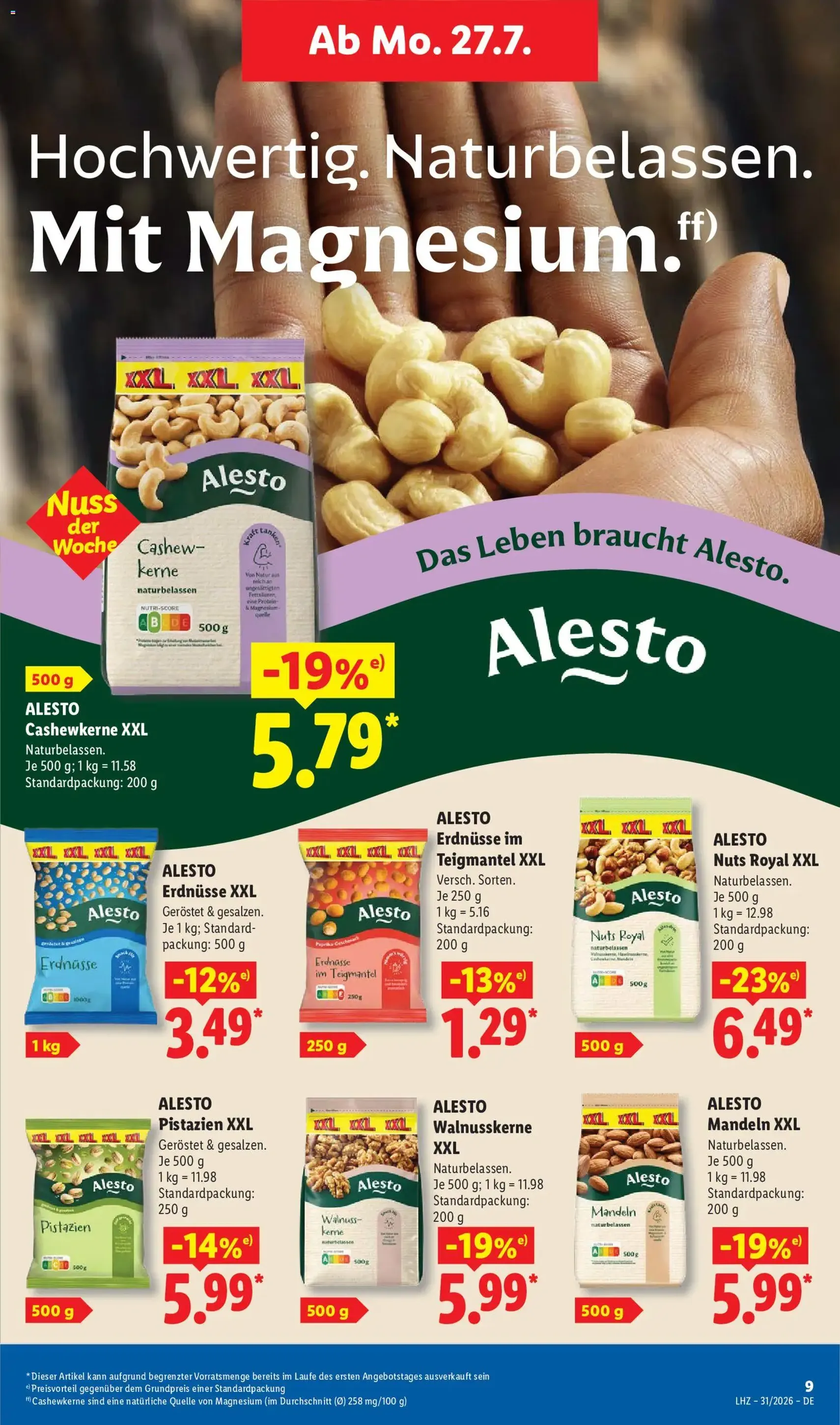 Lidl Prospekt - Gültiger Prospekt ab 27.07.2026, Seite 19 von insgesamt 69