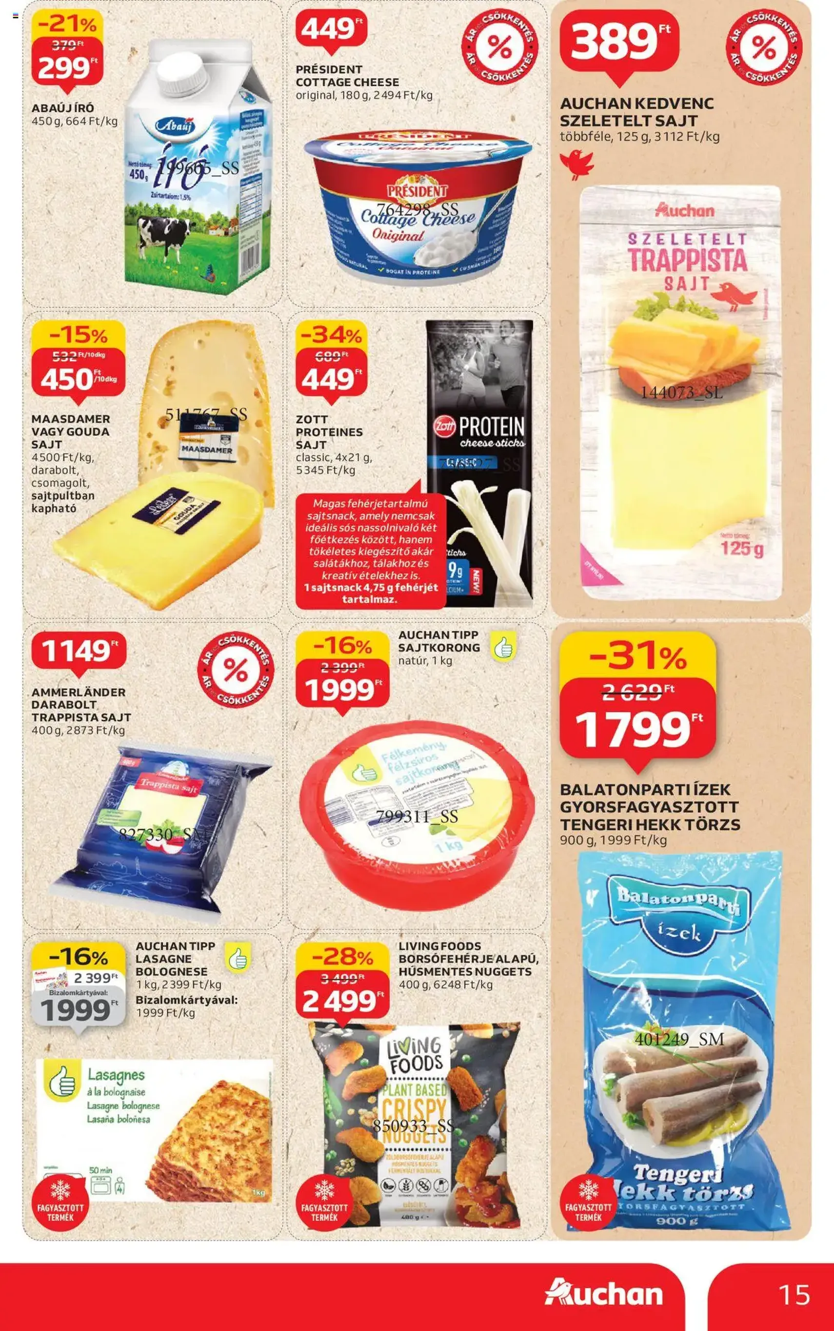 Auchan Akciós újság - 2025.08.28. érvényes szórólap 15 oldal 46 oldalból