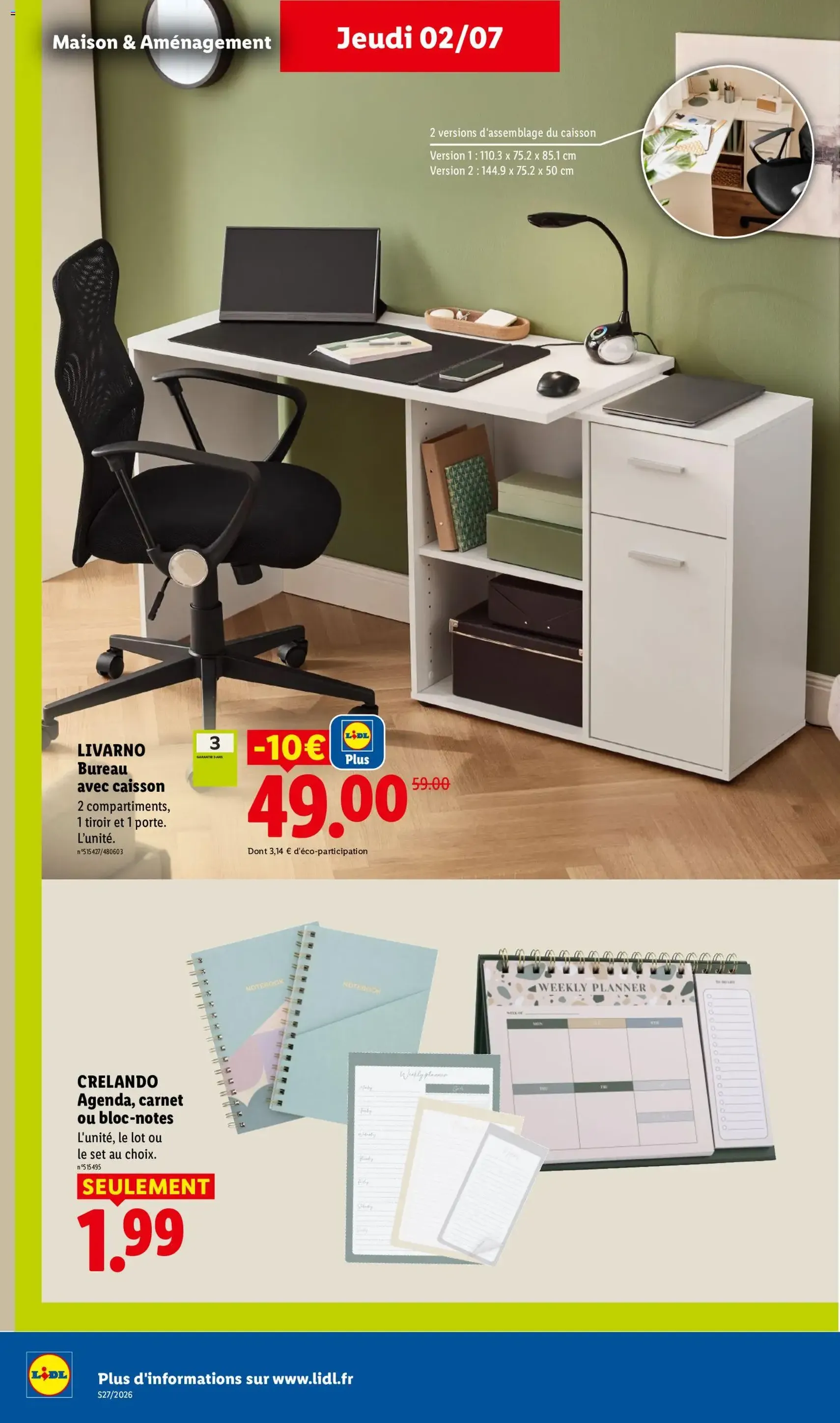 LIDL catalogue - brochure valable à partir du 02/07/2026, page 34 sur 62
