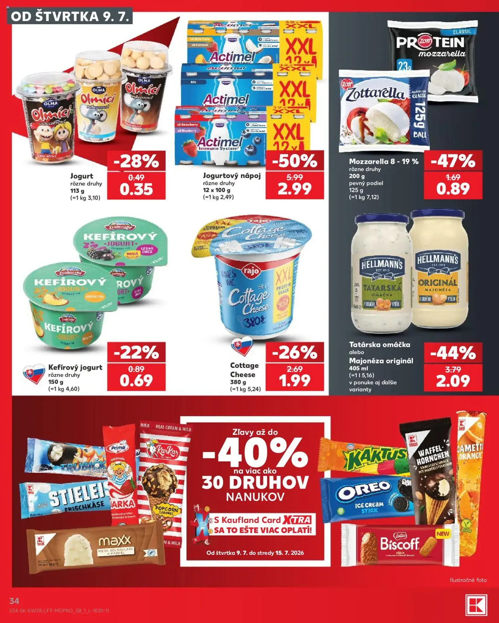 Kaufland leták - platný leták od 09.07.2026 strana 34 z 82