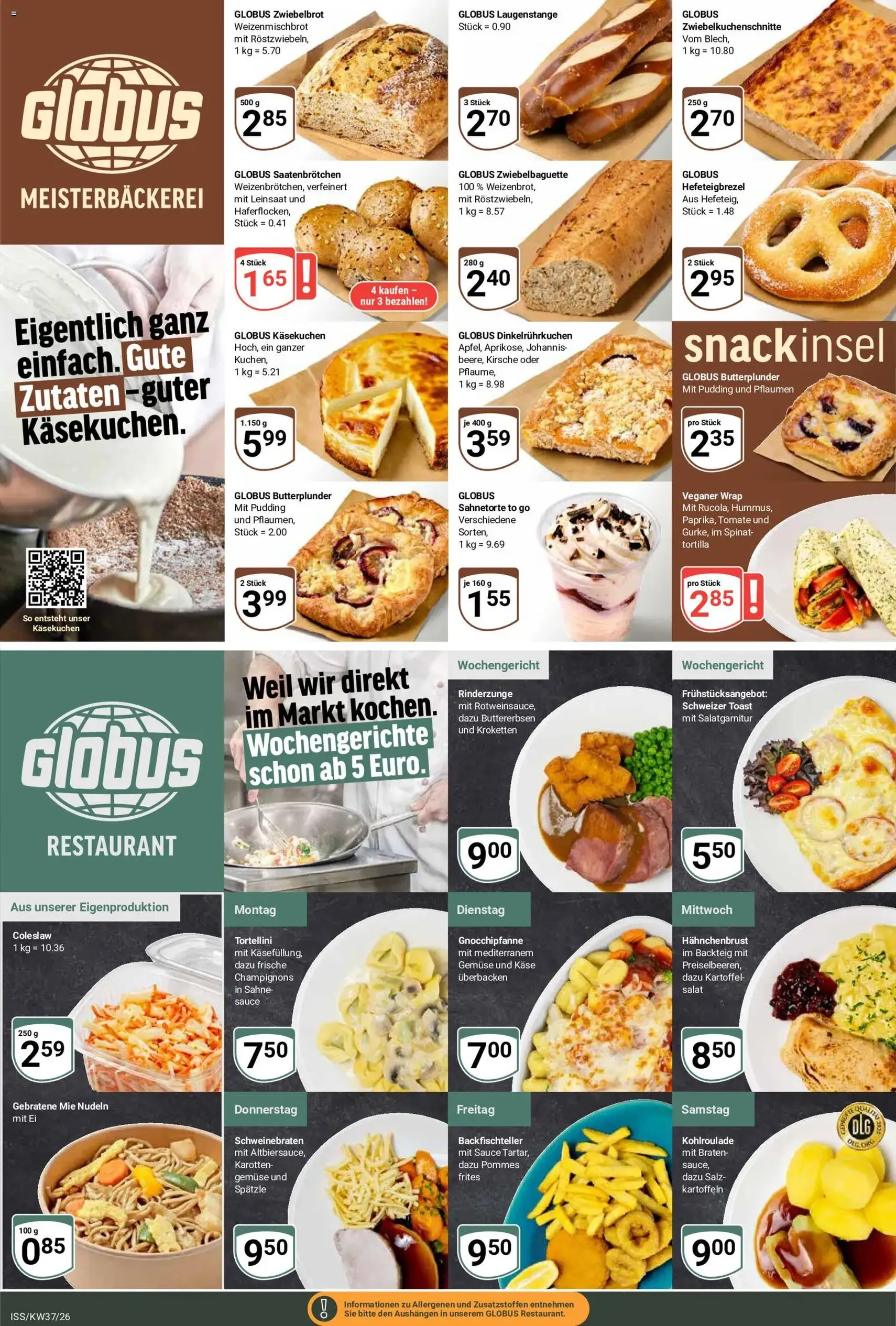 Globus Prospekt - Gültiger Prospekt ab 07.09.2026, Seite 9 von insgesamt 28