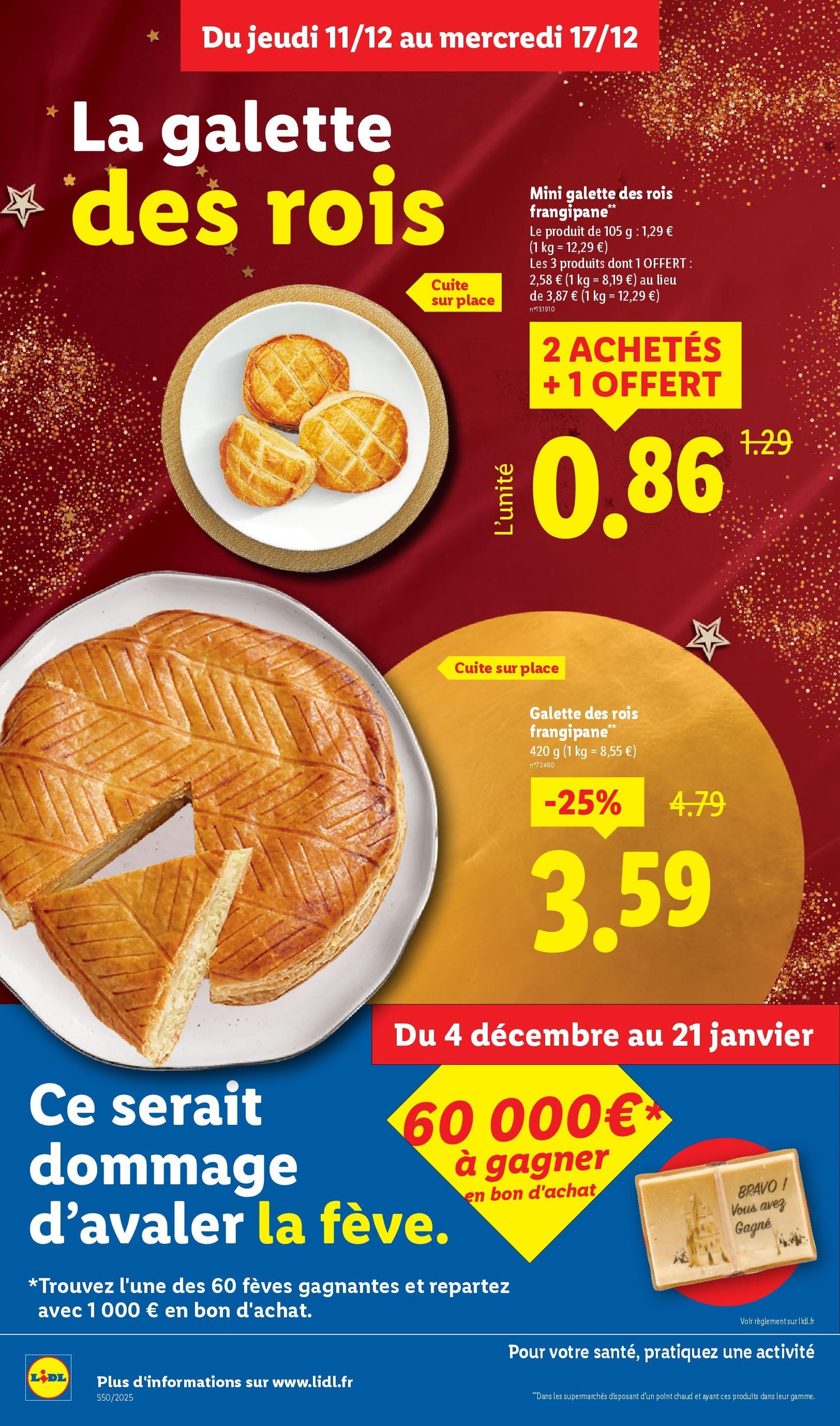 LIDL catalogue semaine 50 - brochure valable à partir du 11/12/2025, page 12 sur 88