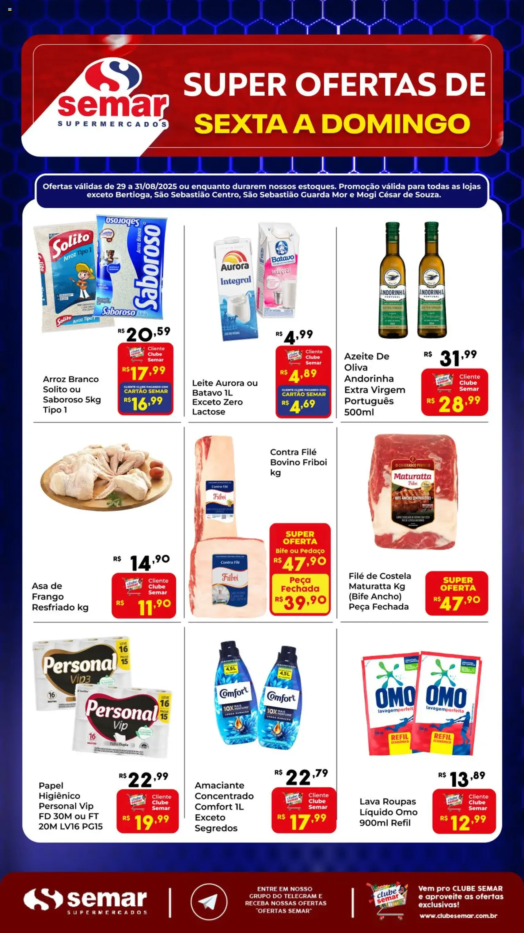Semar Supermercado - Ofertas da semana - folheto válido a partir de 29/08/2025 página 1 de 1