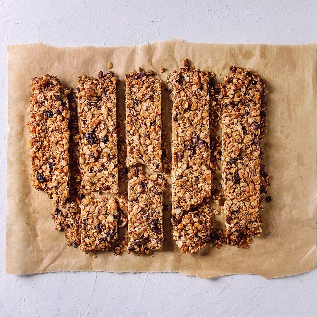 Barrette di fiocchi d'avena