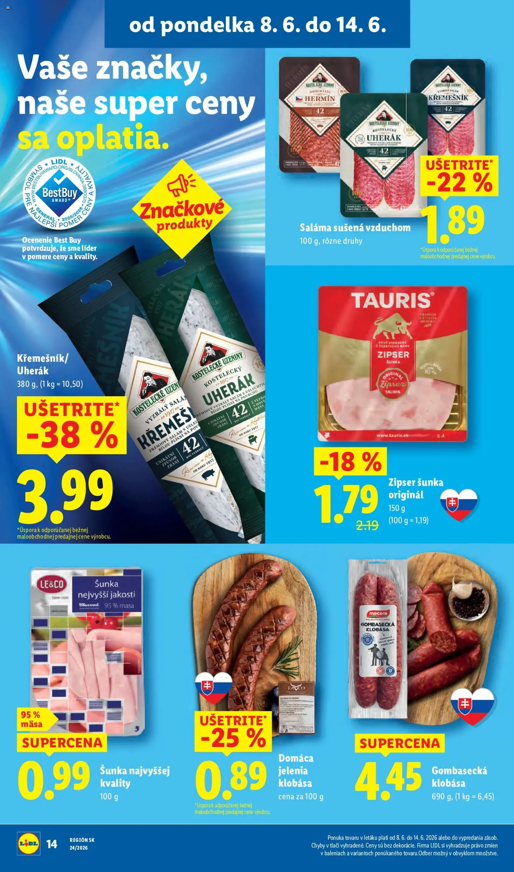 Lidl leták - platný leták od 08.06.2026 strana 24 z 99
