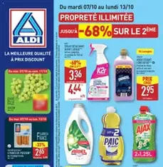 Aldi catalogue semaine 41 - Prévisualisation du catalogue valable à partir du 07/10/2025