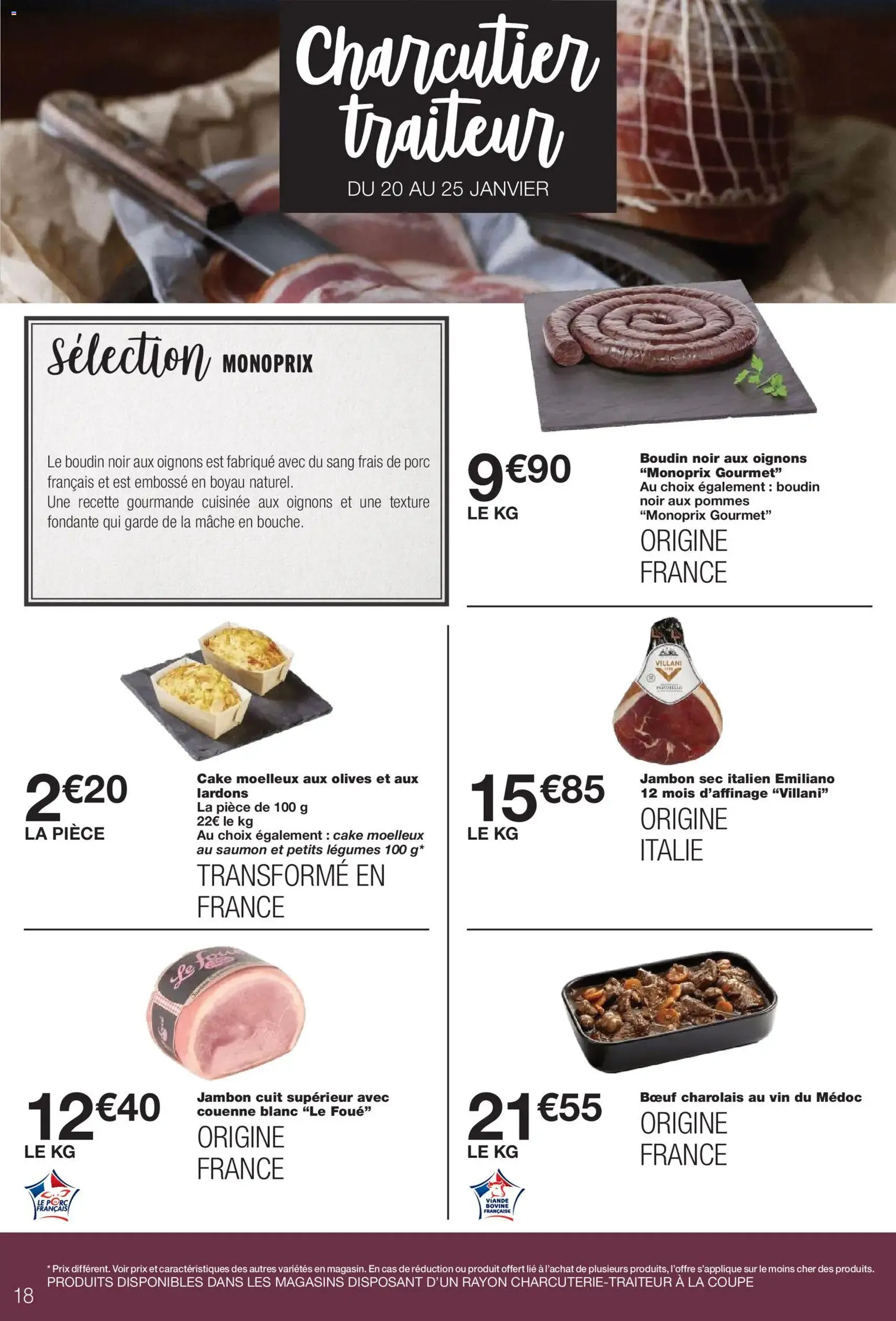 Monoprix catalogue - brochure valable à partir du 20/01/2026, page 18 sur 52