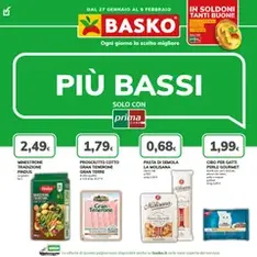 Volantino Basko - anteprima volantino valido dal 27/01/2026