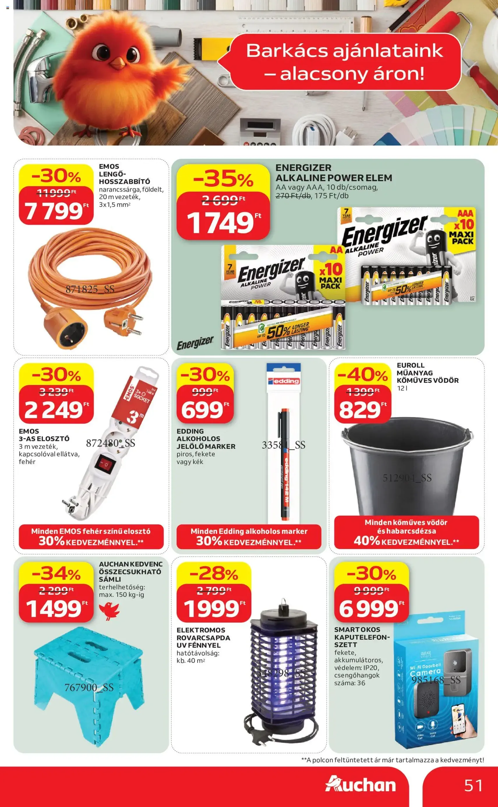 Auchan akciós újság - 2026.07.16. érvényes szórólap 51 oldal 56 oldalból