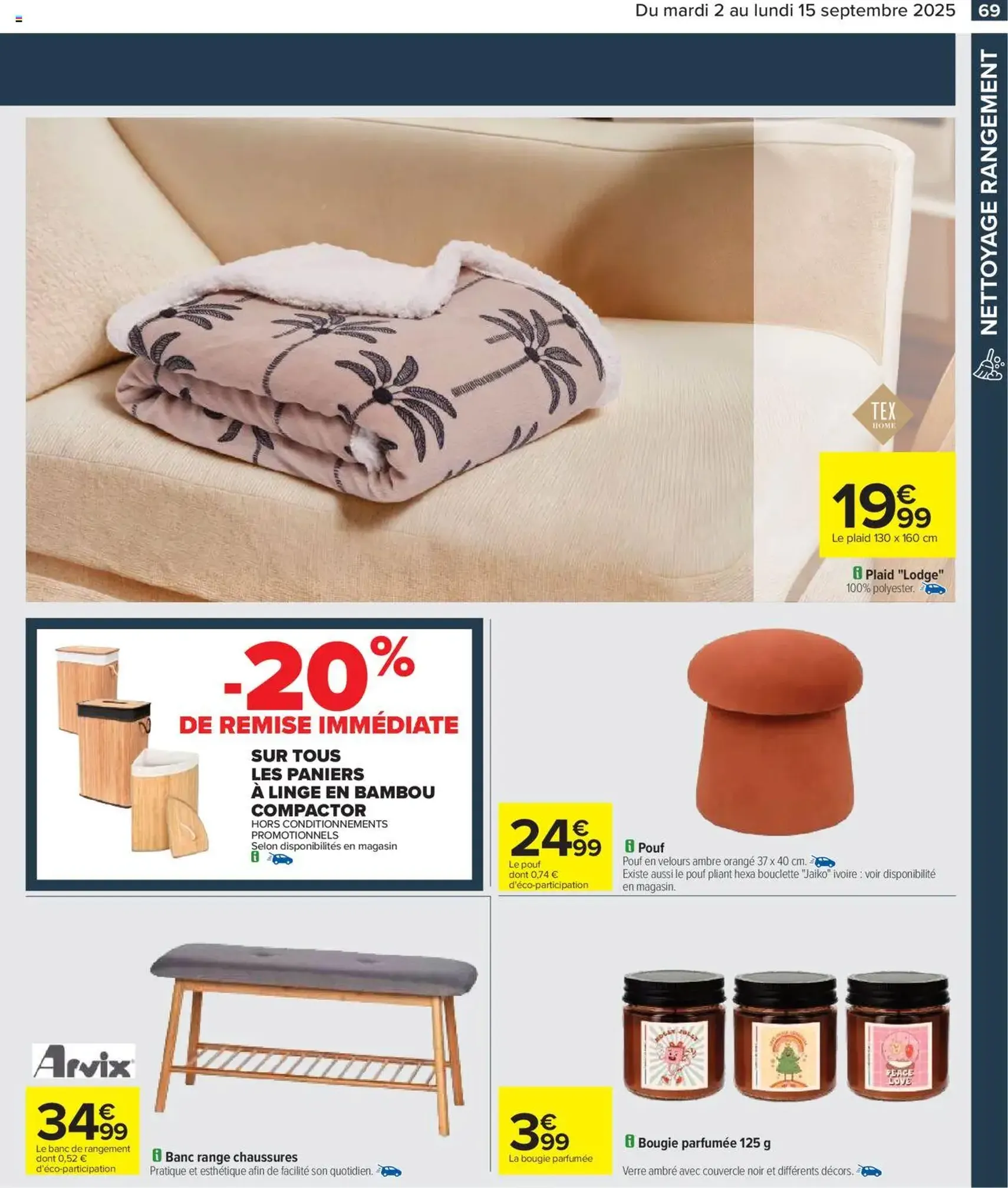 Carrefour catalogue semaine 36 - brochure valable à partir du 02/09/2025, page 71 sur 86 Carrefour catalogue semaine 36 - brochure valable à partir du 02/09/2025, page 71 sur 86