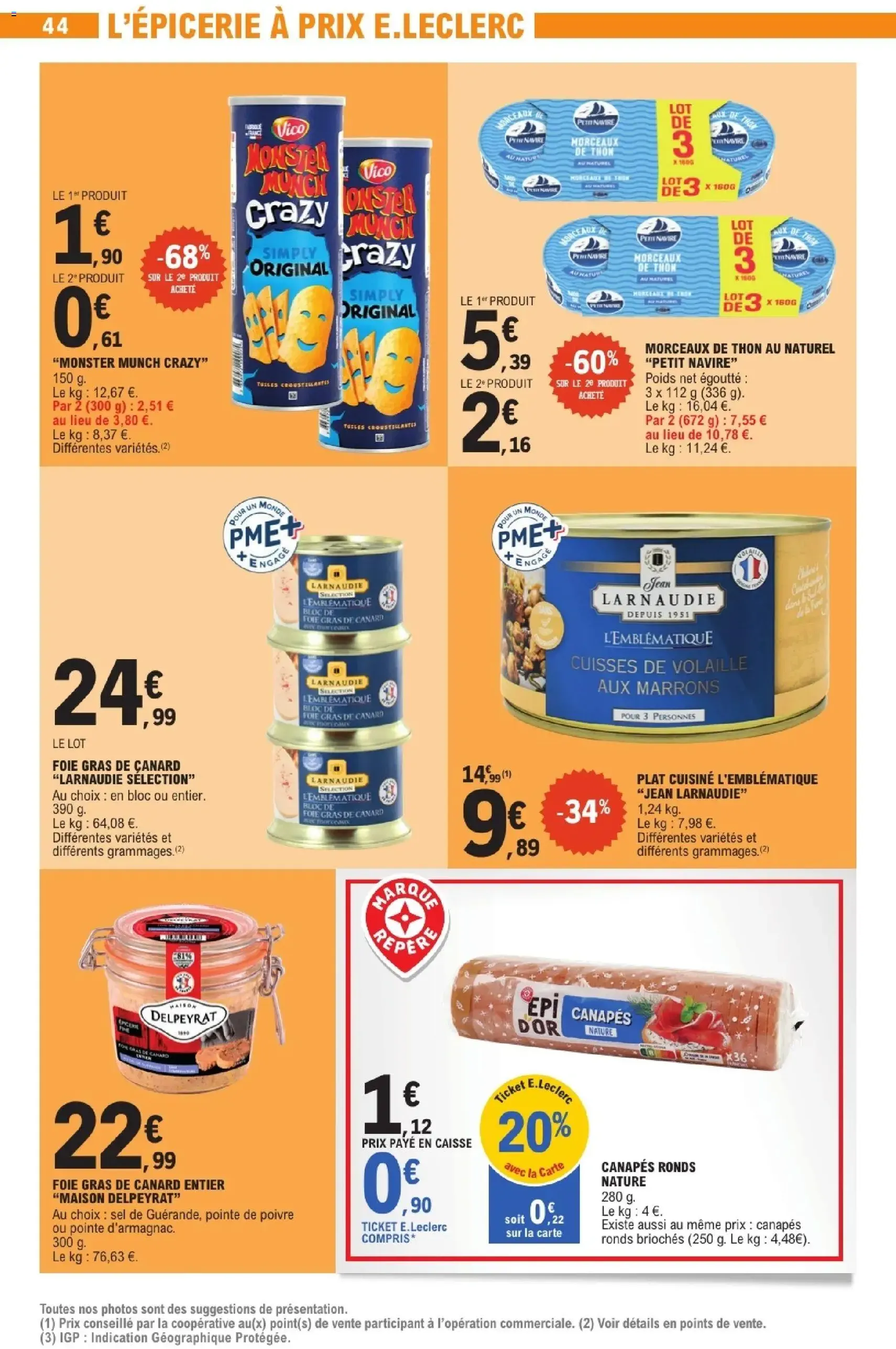 E.Leclerc catalogue semaine 51 - brochure valable à partir du 16/12/2025, page 44 sur 64