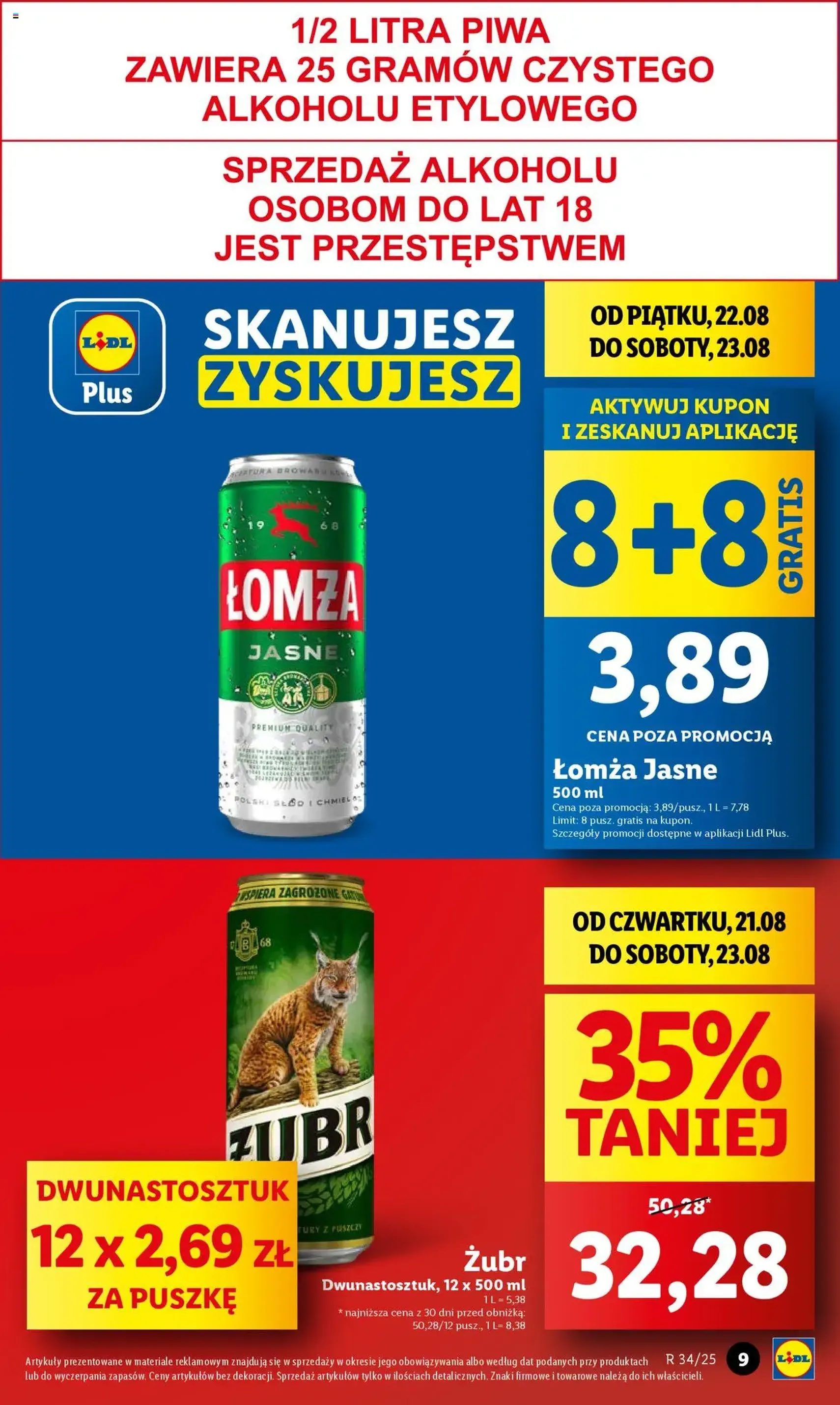Lidl Gazetka - ważny gazetka od 21.08.2025 strona 9 z 58