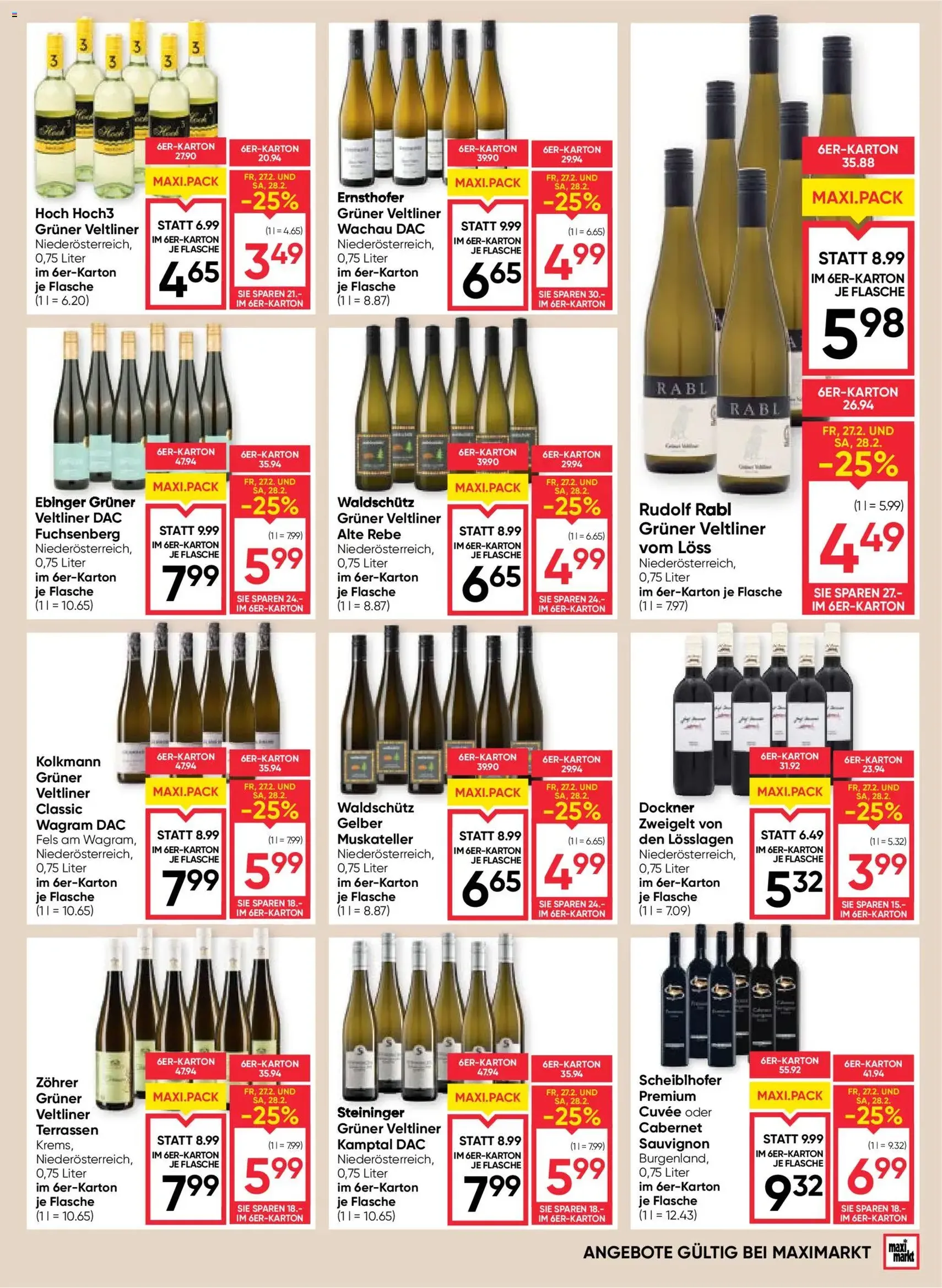 Maximarkt Flugblatt - Gültiger Prospekt ab 26.02.2026, Seite 15 von insgesamt 24