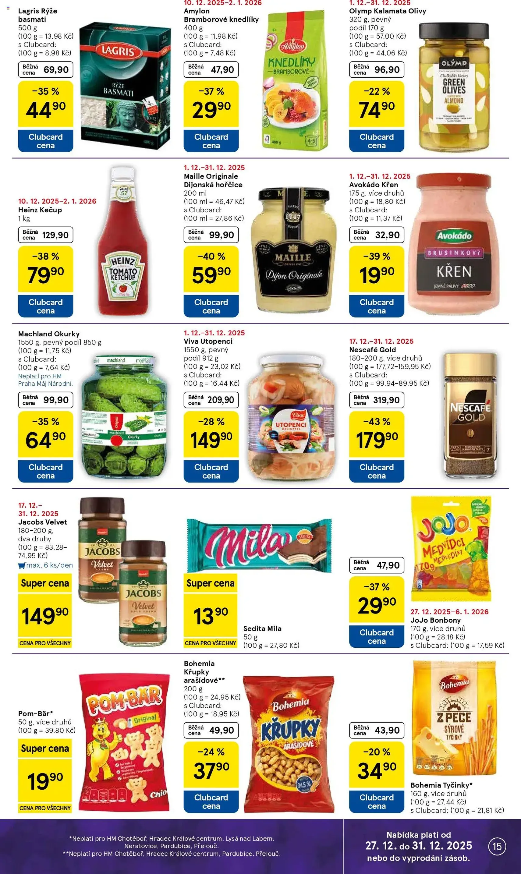 Tesco leták - Hypermarket - platný leták od 27.12.2025 strana 15 z 18