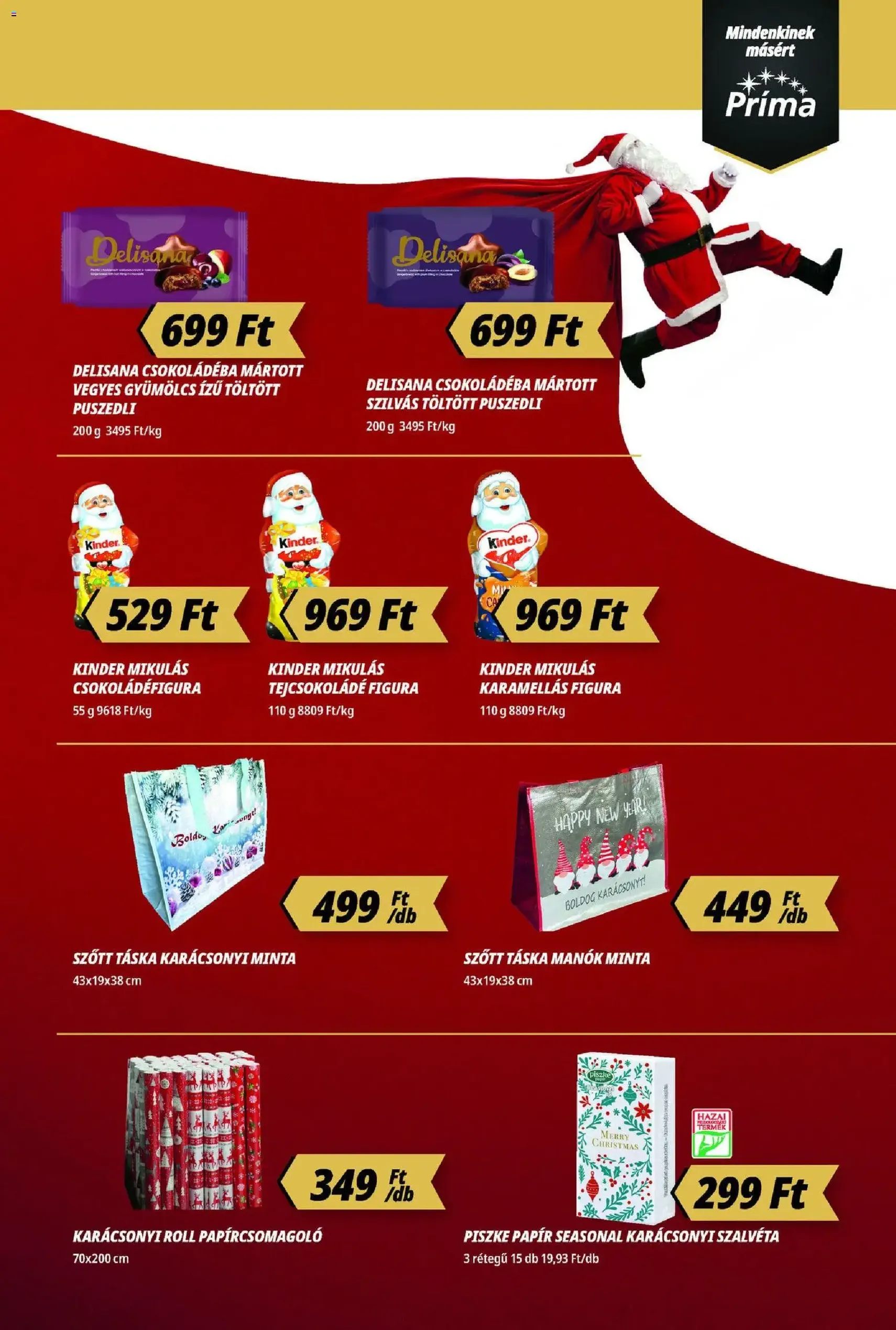 CBA Príma Akciós újság - 2025.11.13. érvényes szórólap 7 oldal 16 oldalból