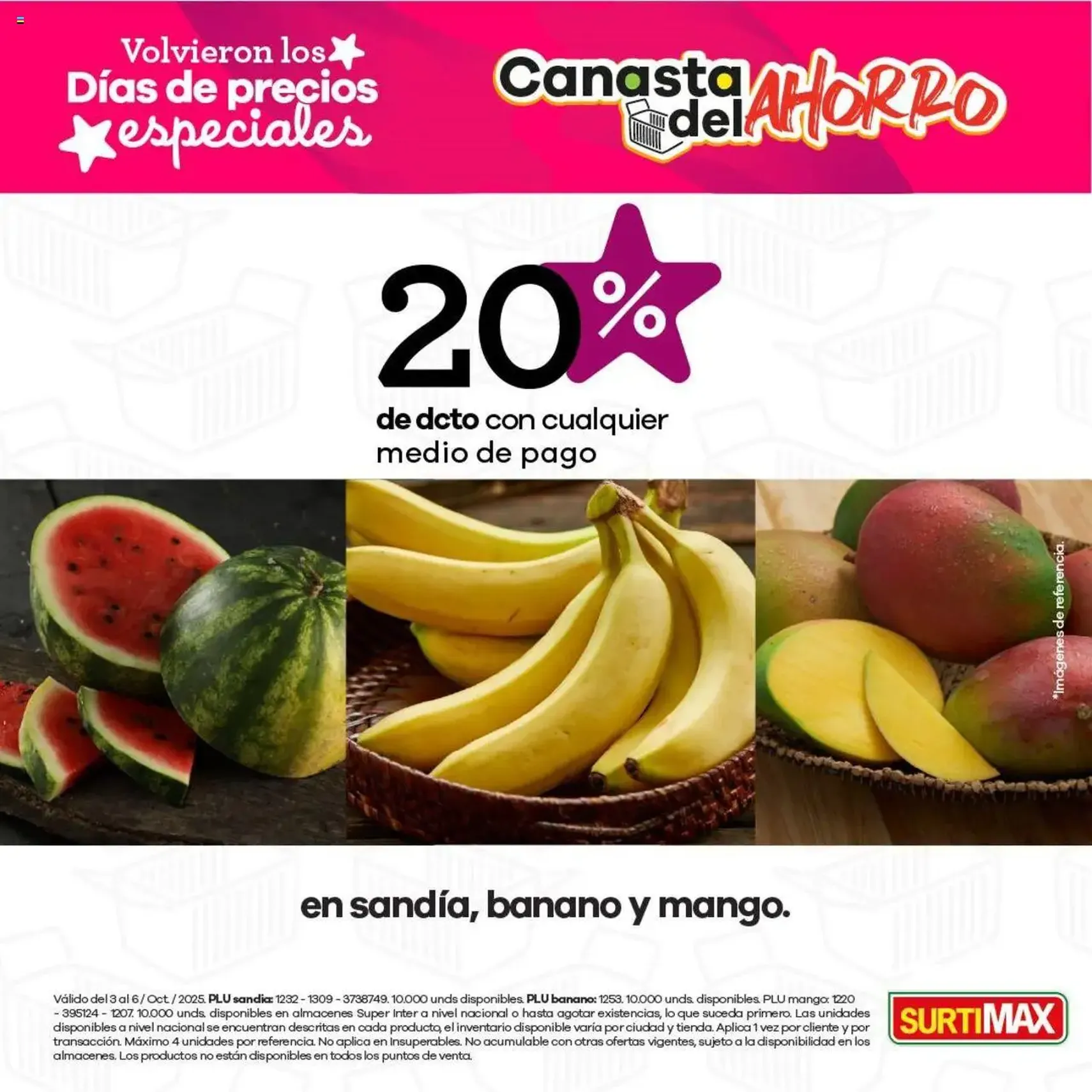 Surtimax - Catálogo - folleto válido desde 03/10/2025 página 1 de 5