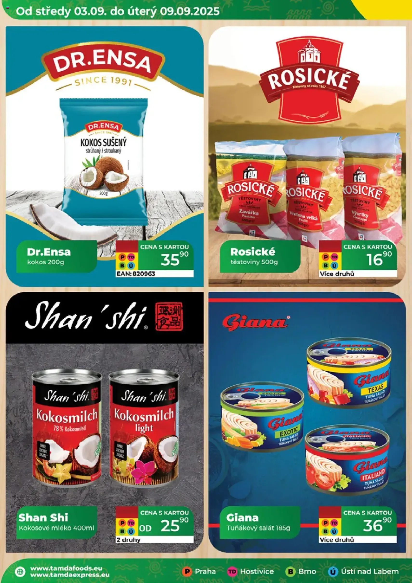 Tamda Foods leták - platný leták od 03.09.2025 strana 12 z 52 Tamda Foods leták - platný leták od 03.09.2025 strana 12 z 52