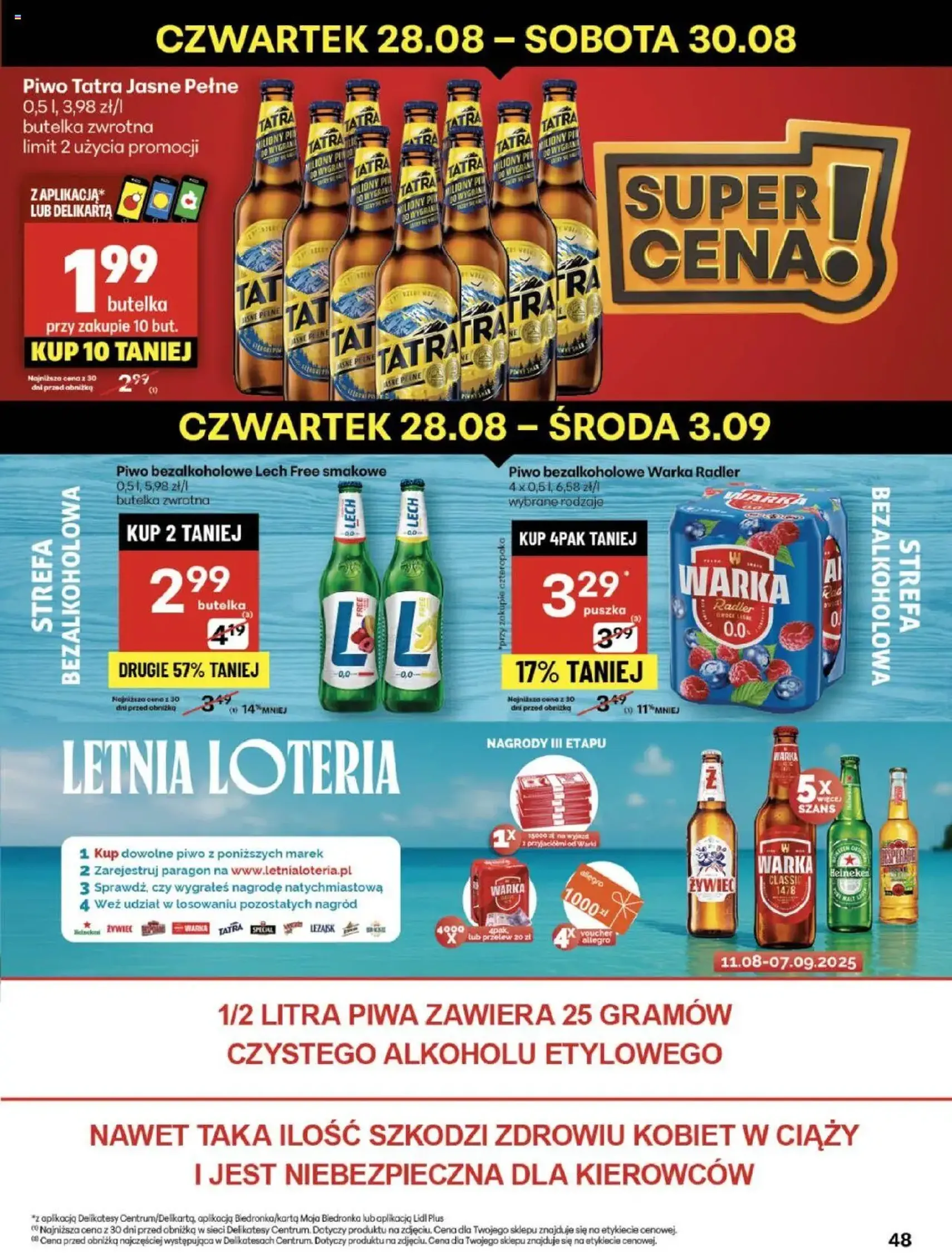 Delikatesy Centrum Gazetka - ważny gazetka od 28.08.2025 strona 48 z 52 Delikatesy Centrum Gazetka - ważny gazetka od 28.08.2025 strona 48 z 52