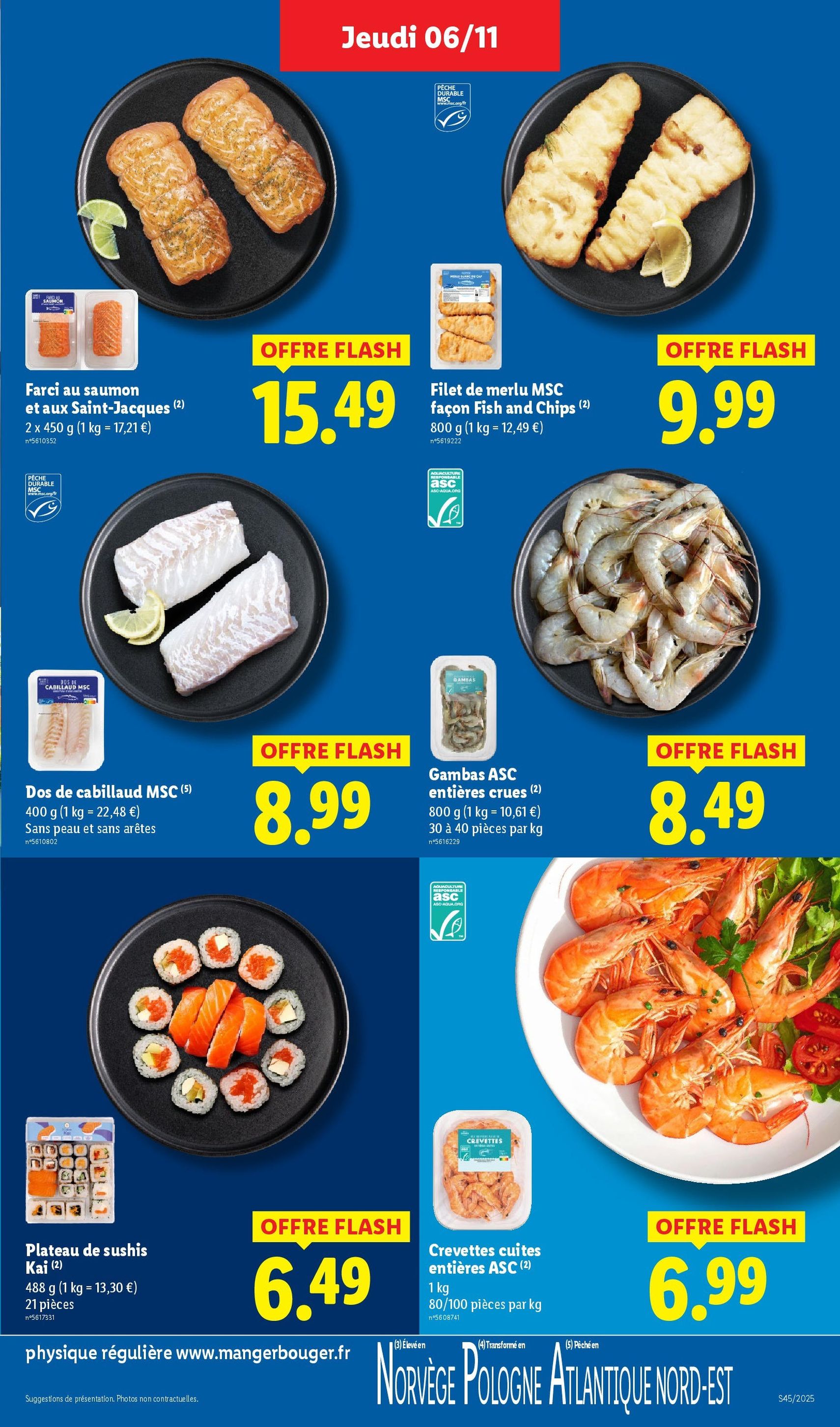 LIDL catalogue semaine 45 - brochure valable à partir du 06/11/2025, page 7 sur 95