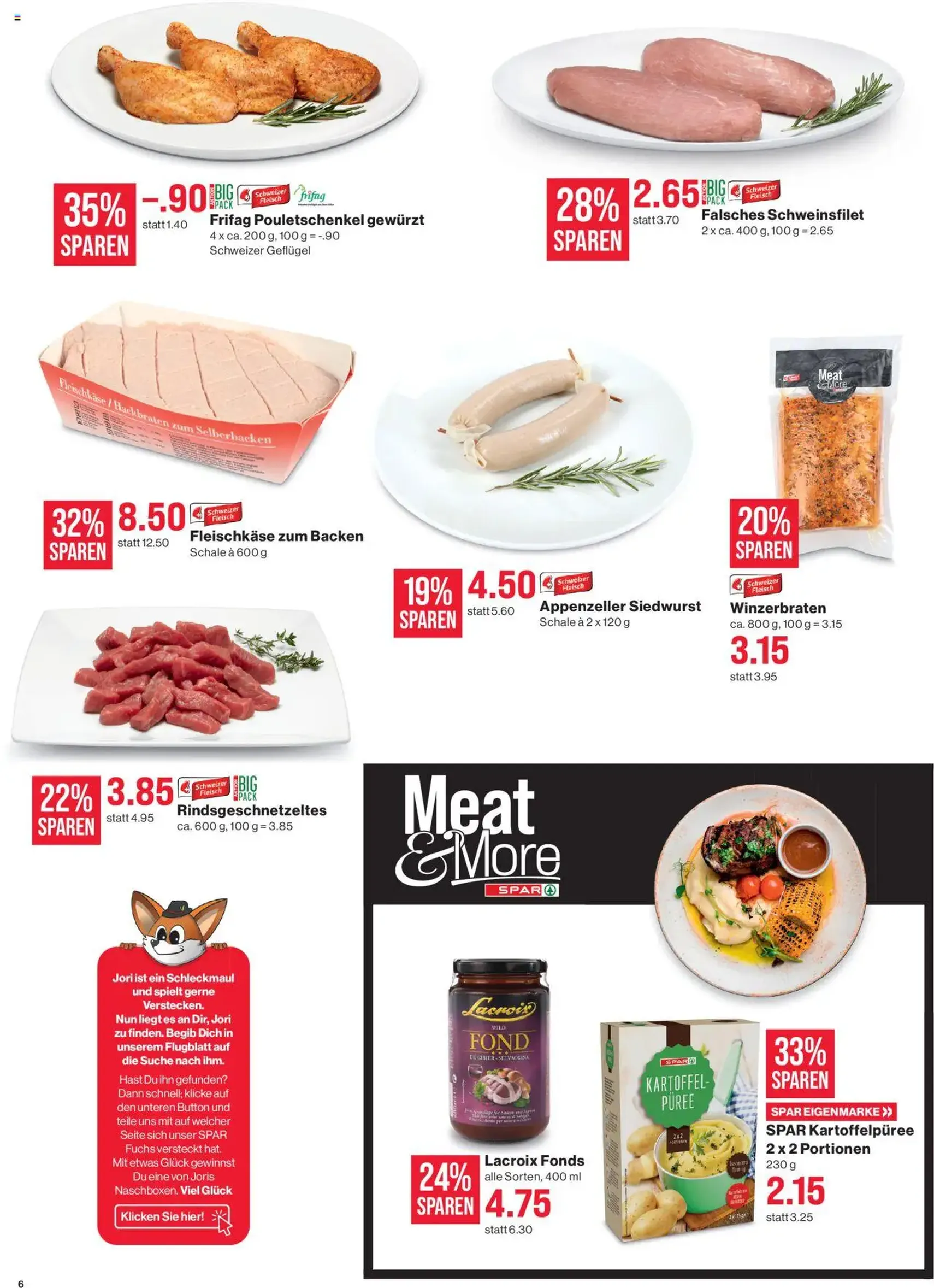 SPAR Aktionen - Gültiger Prospekt ab 11.09.2025, Seite 6 von insgesamt 22 SPAR Aktionen - Gültiger Prospekt ab 11.09.2025, Seite 6 von insgesamt 22