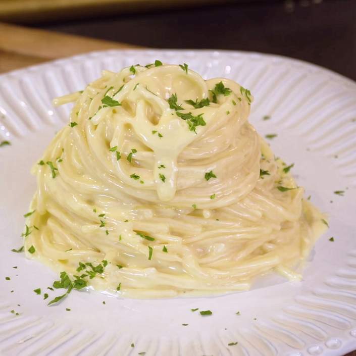 Spaghetti al Limone cremosi