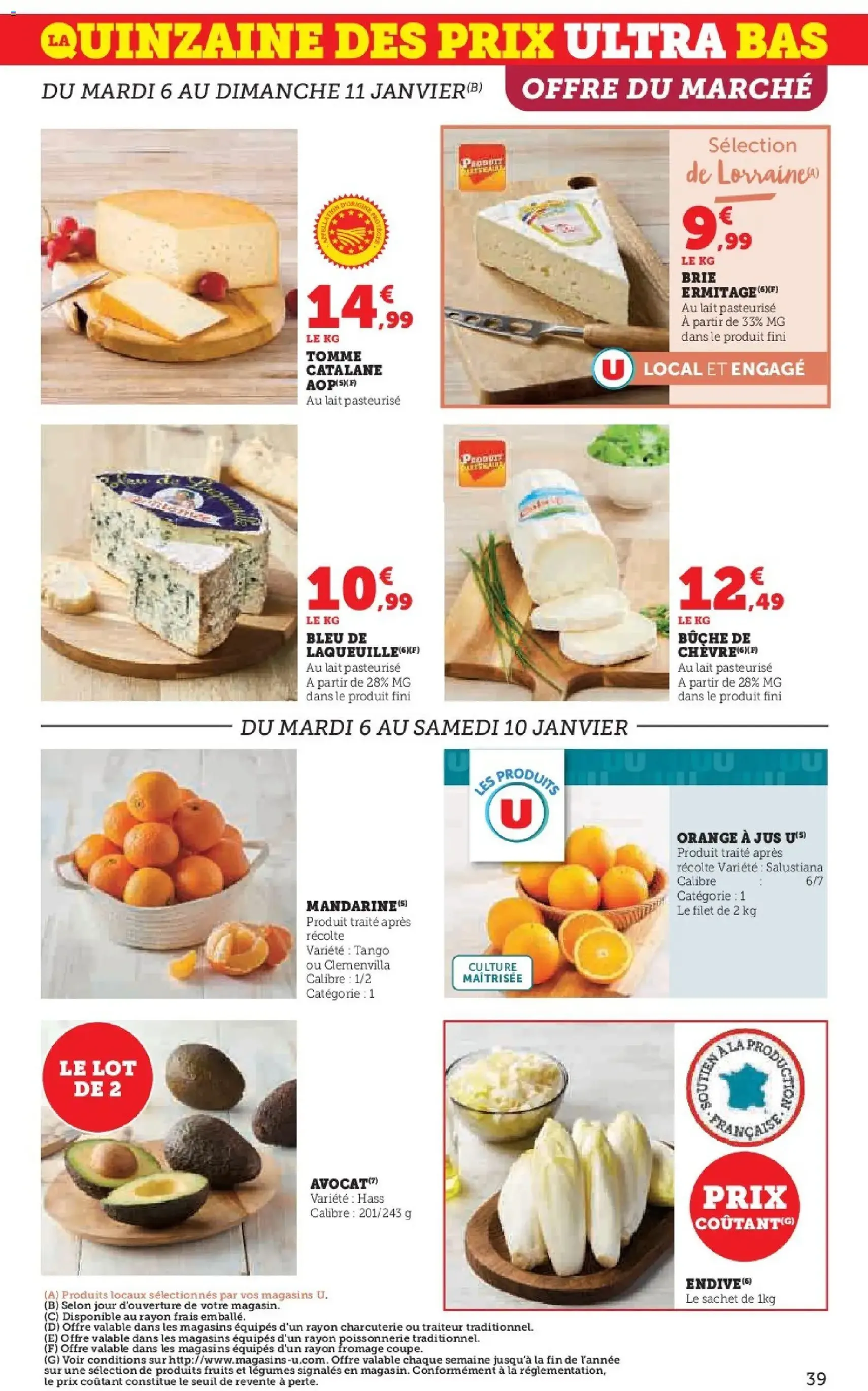 Super U catalogue - brochure valable à partir du 06/01/2026, page 39 sur 56