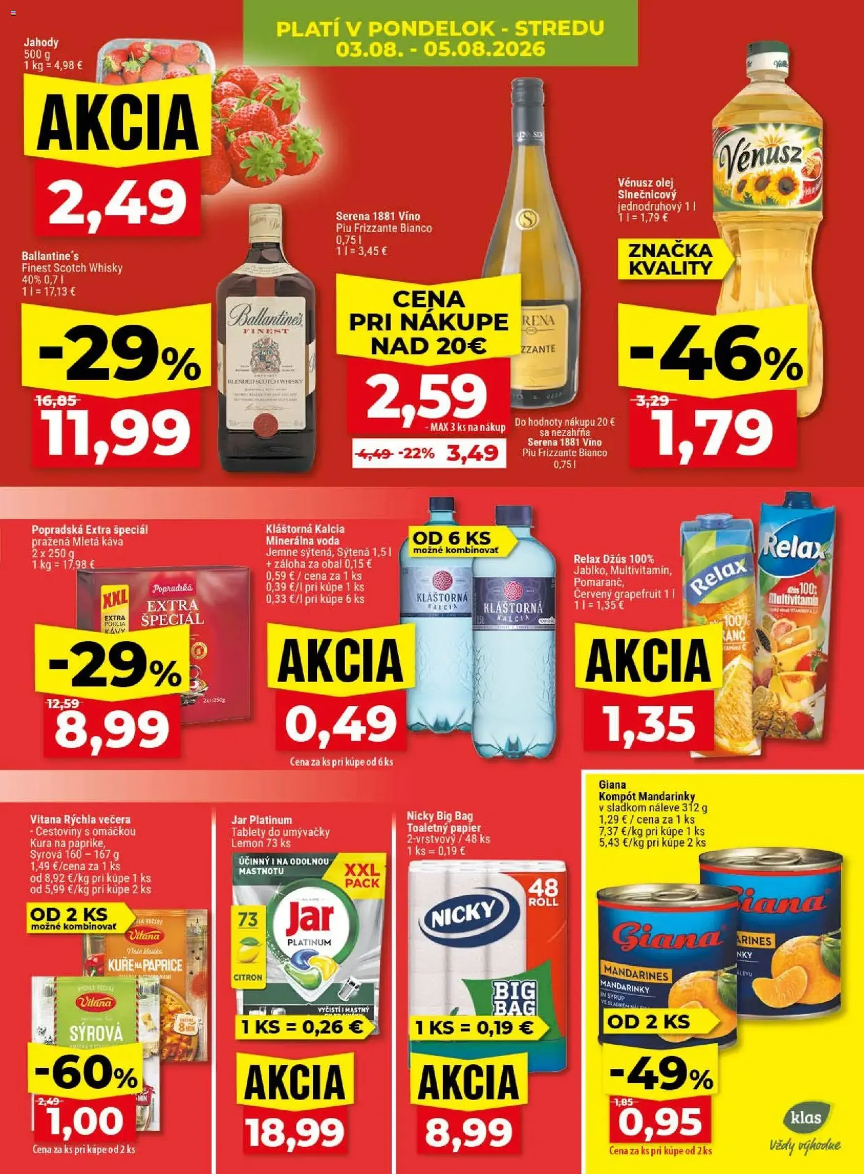 Klas leták - platný leták od 03.08.2026 strana 5 z 29