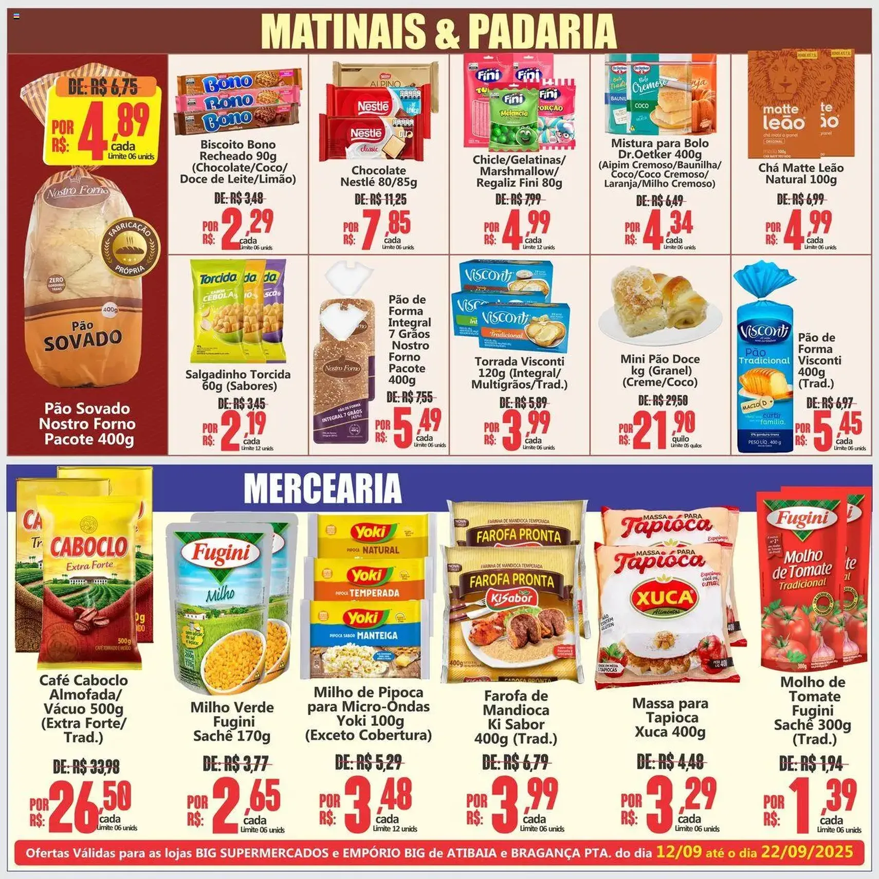 Big Supermercados - Ofertas da semana - folheto válido a partir de 12/09/2025 página 4 de 6 Big Supermercados - Ofertas da semana - folheto válido a partir de 12/09/2025 página 4 de 6
