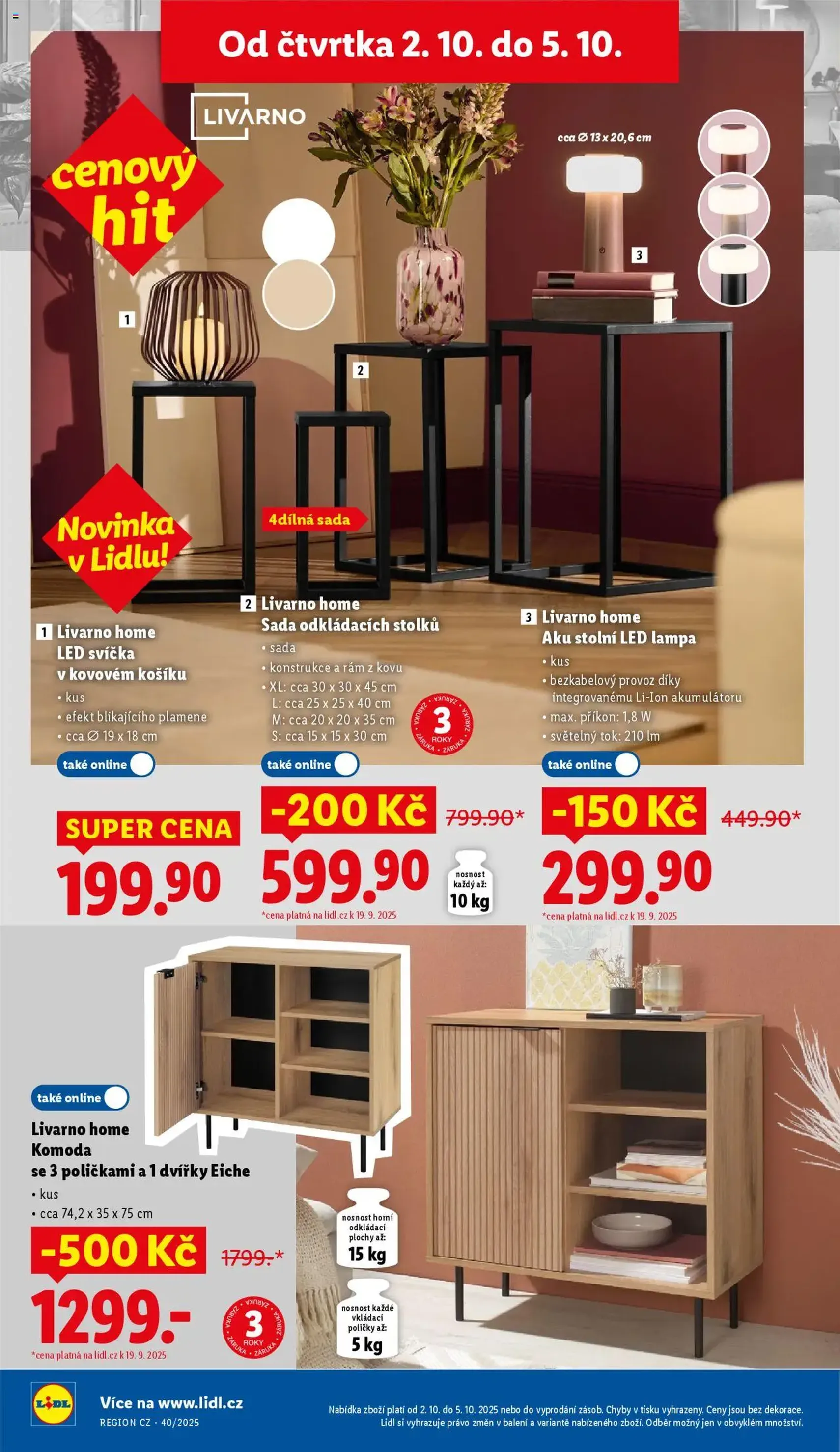 Lidl leták - platný leták od 02.10.2025 strana 36 z 39