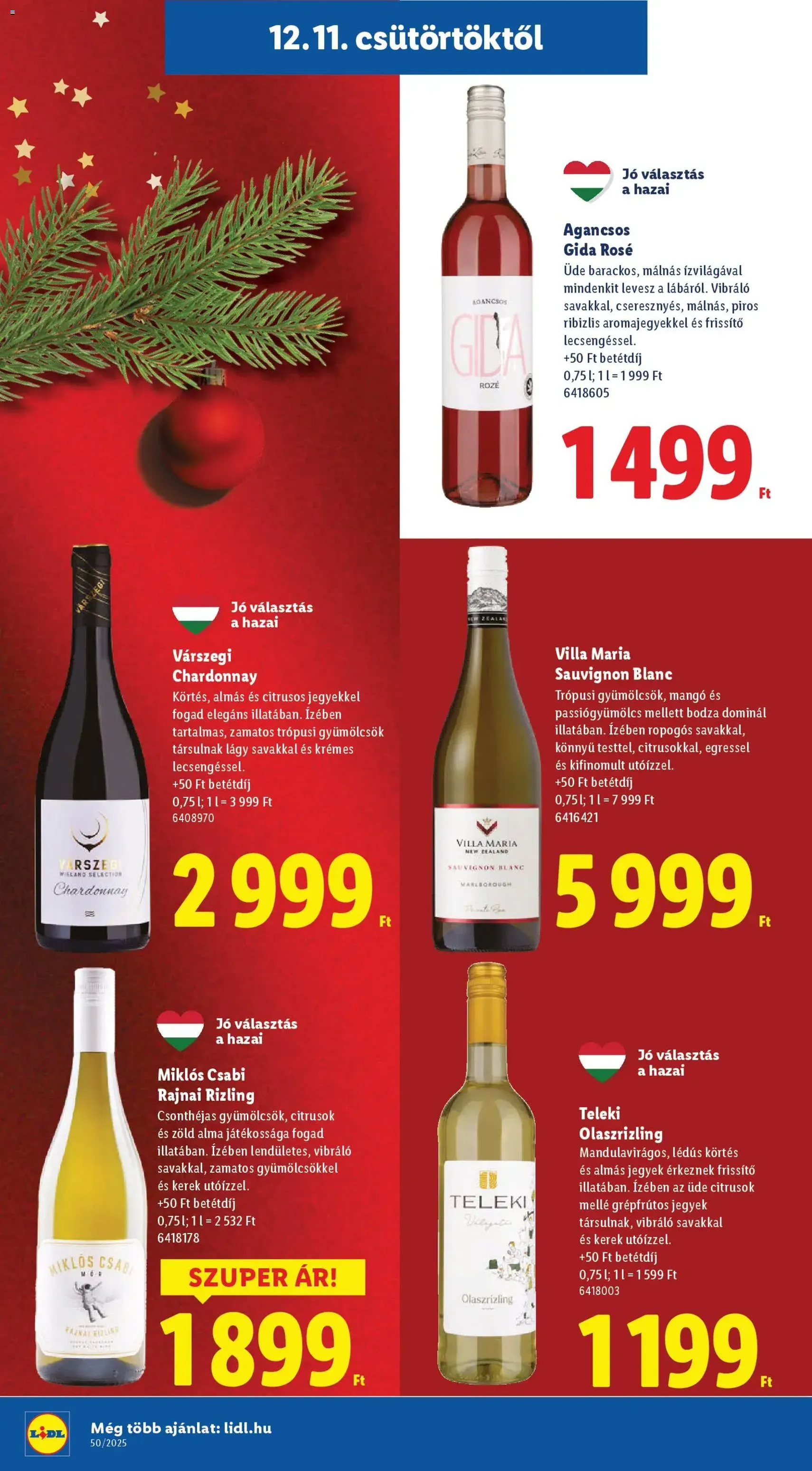 Lidl Akciós újság - 2025.12.11. érvényes szórólap 28 oldal 66 oldalból