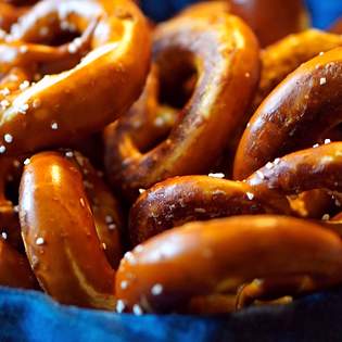 Recipe preview Pretzel with cheese