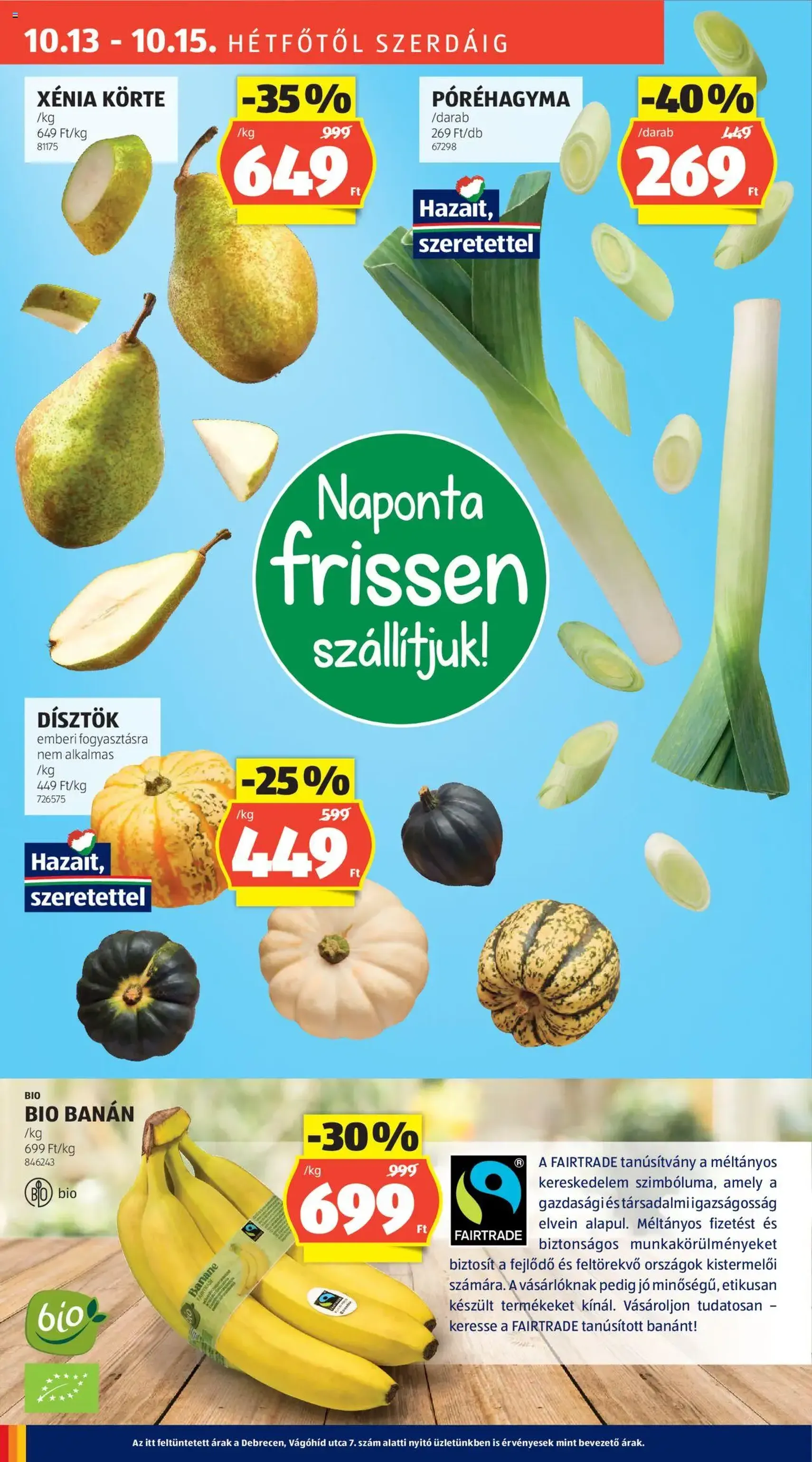 Aldi Akciós újság - 2025.10.09. érvényes szórólap 30 oldal 48 oldalból Aldi Akciós újság - 2025.10.09. érvényes szórólap 30 oldal 48 oldalból