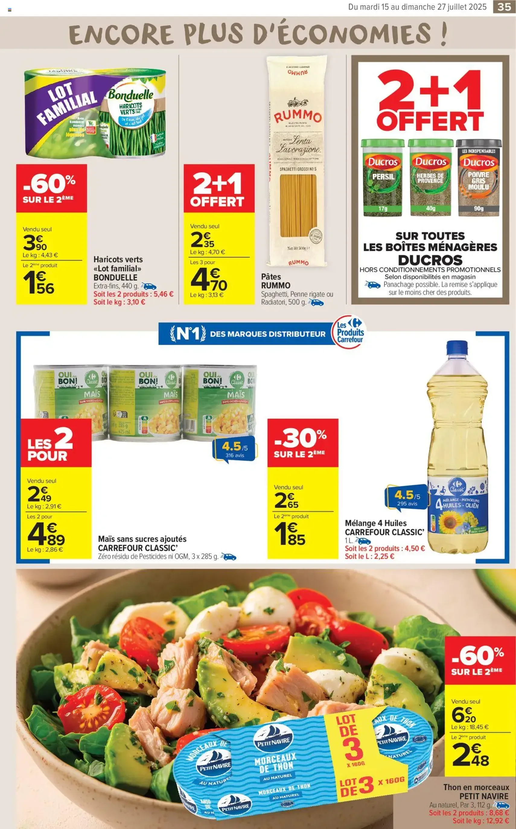 Carrefour Market catalogue semaine 29 - brochure valable à partir du 15/07/2025, page 37 sur 54 Carrefour Market catalogue semaine 29 - brochure valable à partir du 15/07/2025, page 37 sur 54