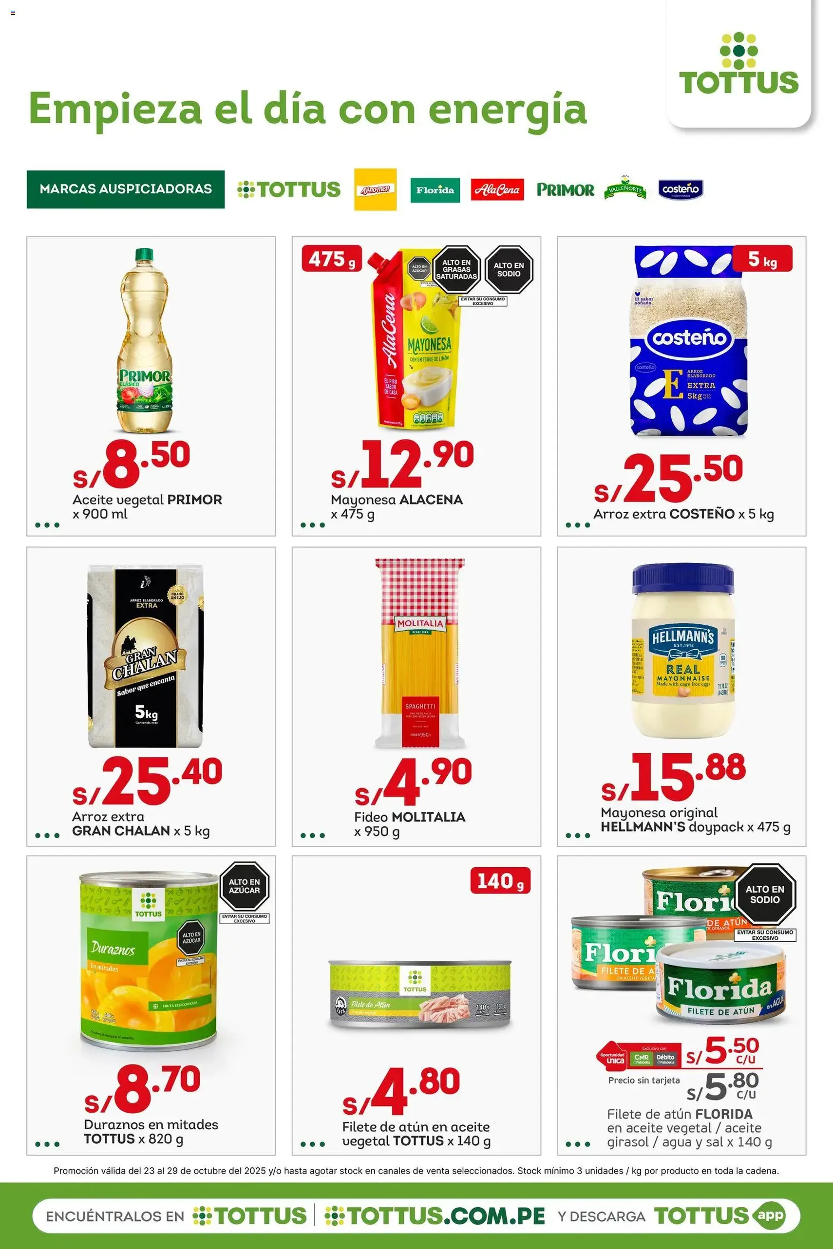 Catálogo Tottus - folleto válido desde 23/10/2025 página 5 de 13 Catálogo Tottus - folleto válido desde 23/10/2025 página 5 de 13