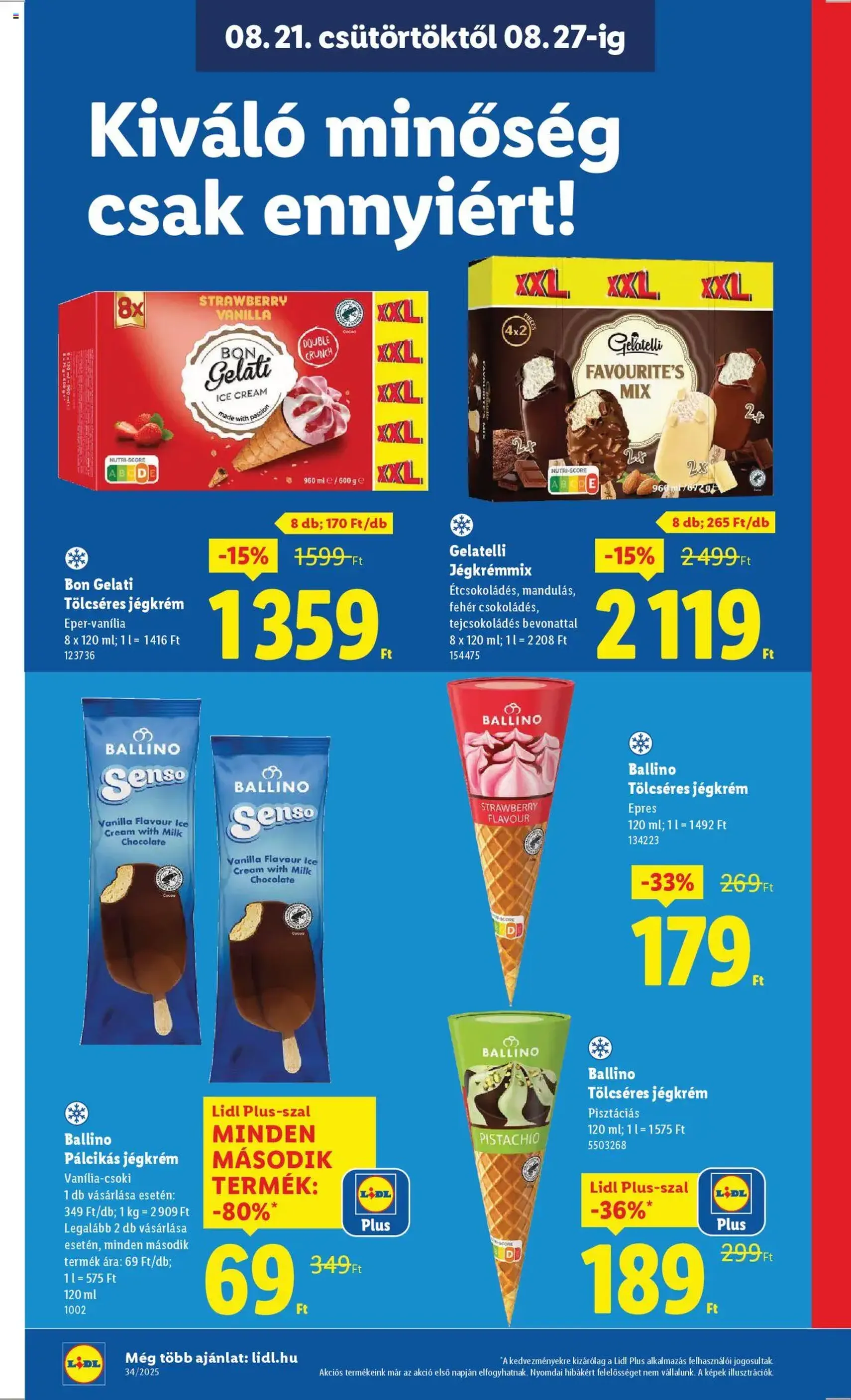 Lidl Akciós újság - 2025.08.21. érvényes szórólap 12 oldal 70 oldalból