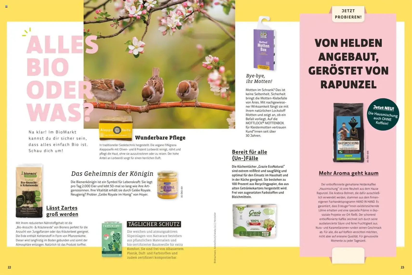 Denns BioMarkt KREO Magazin - Gültiger Prospekt ab 16.04.2026, Seite 12 von insgesamt 35