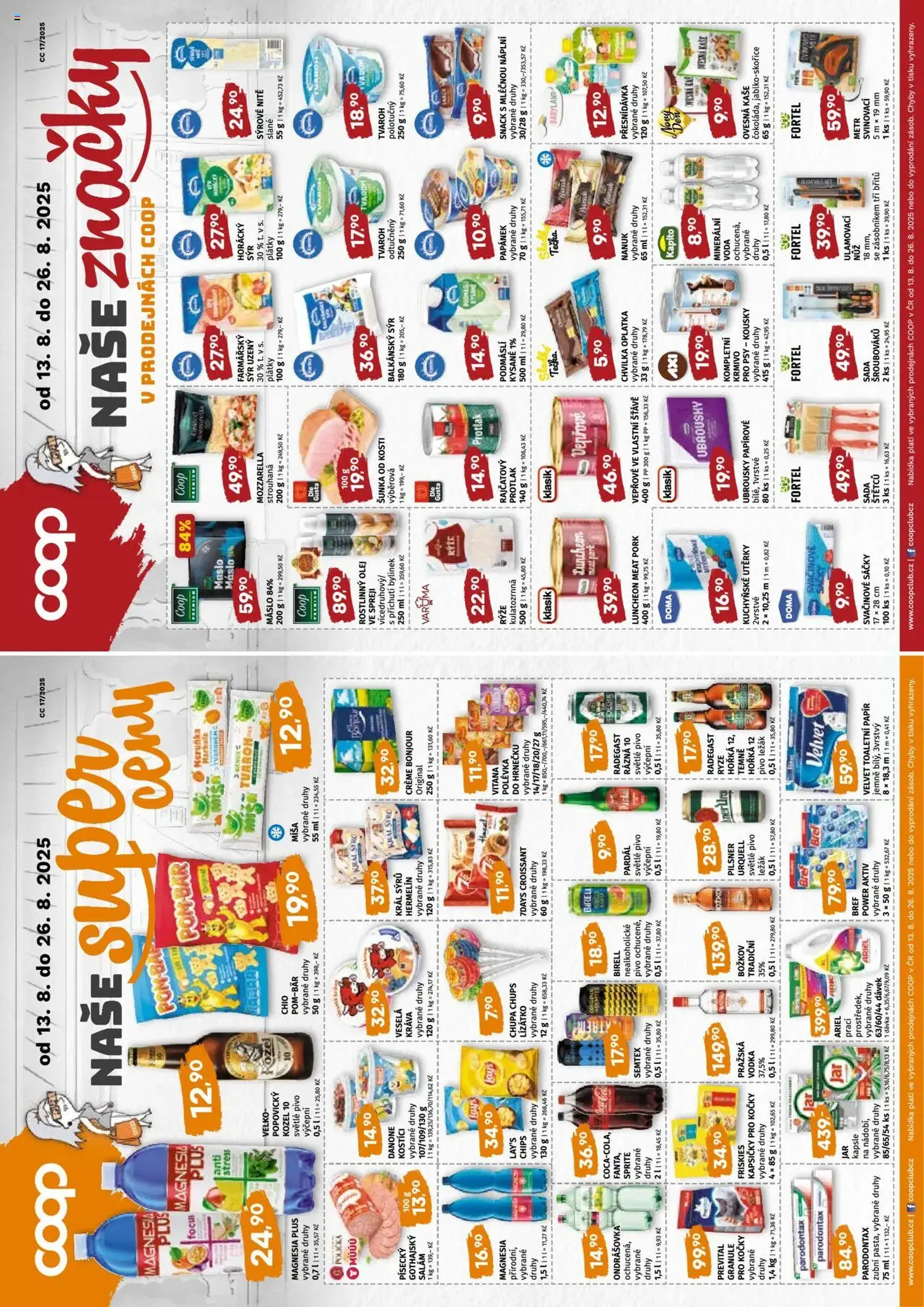 Coop leták - Západočeský region - platný leták od 13.08.2025 strana 4 z 4