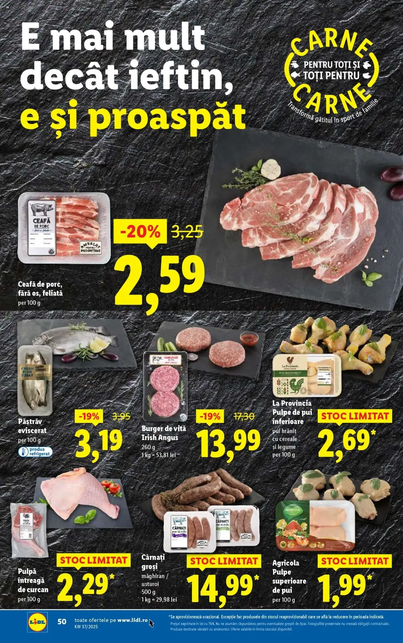 Catalog Lidl - cataloage valabile începând cu 08.09.2025 pagina 50 din 68 Catalog Lidl - cataloage valabile începând cu 08.09.2025 pagina 50 din 68