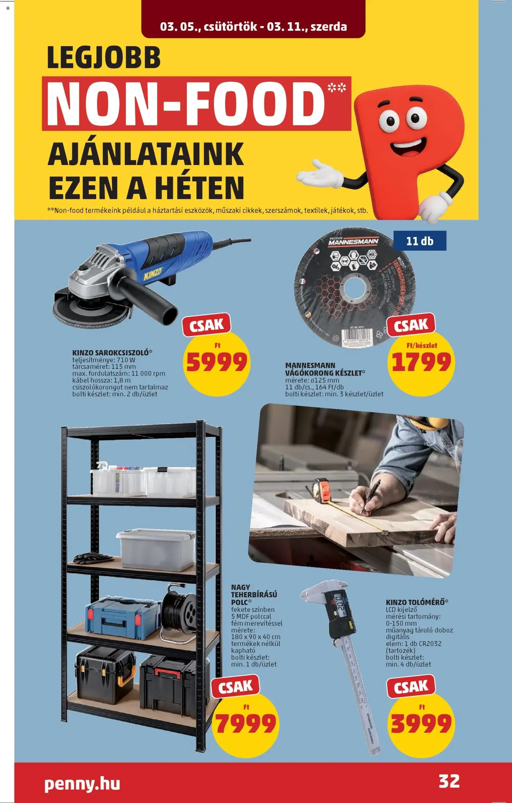 PENNY akciós újság - 2026.03.05. érvényes szórólap 36 oldal 43 oldalból