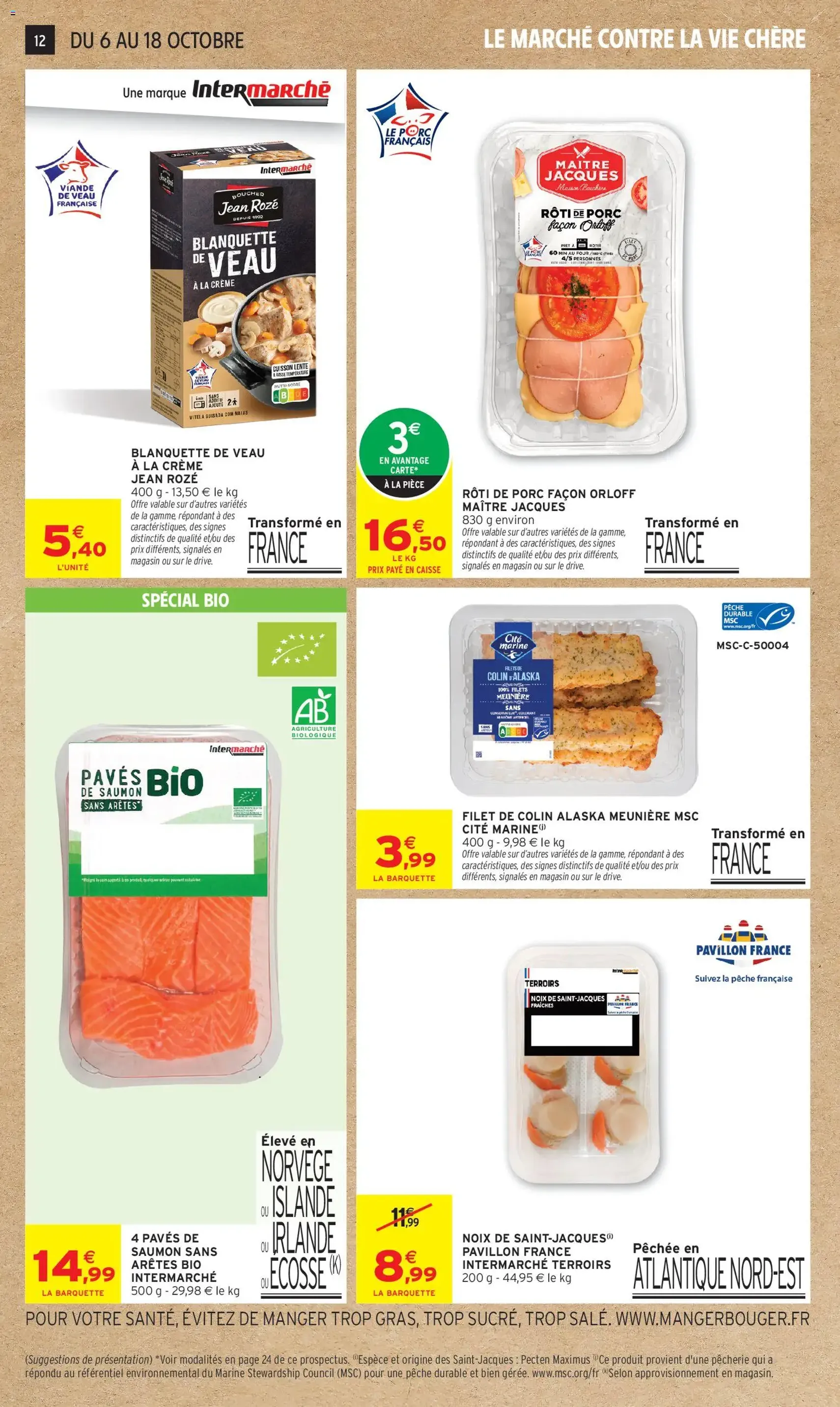 Intermarché catalogue - brochure valable à partir du 06/10/2026, page 12 sur 52