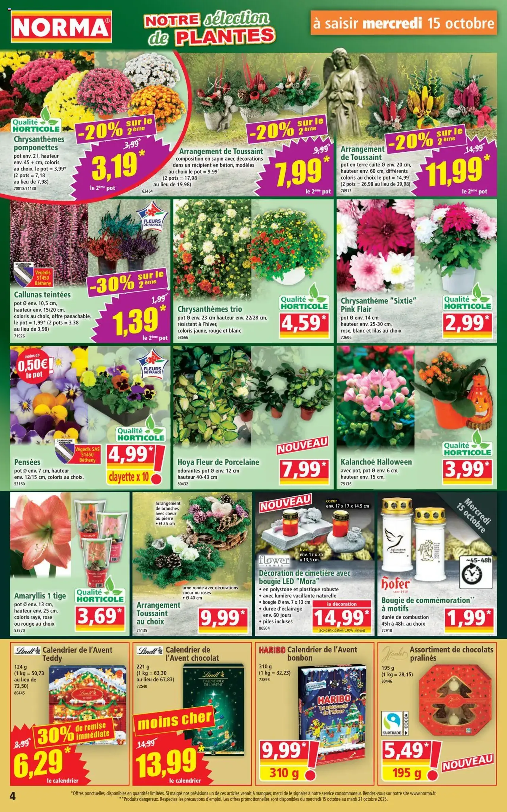 Norma catalogue - brochure valable à partir du 15/10/2025, page 4 sur 14 Norma catalogue - brochure valable à partir du 15/10/2025, page 4 sur 14