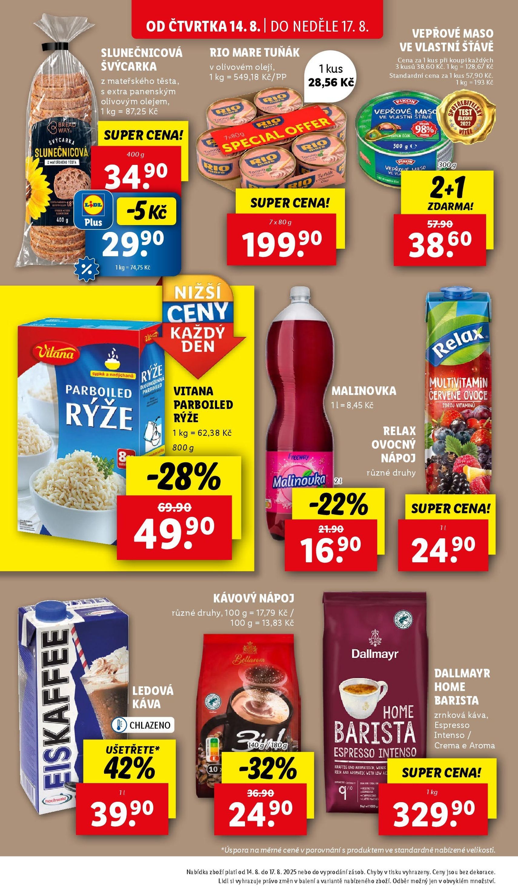 Lidl leták - platný leták od 14.08.2025 strana 16 z 43 Lidl leták - platný leták od 14.08.2025 strana 16 z 43