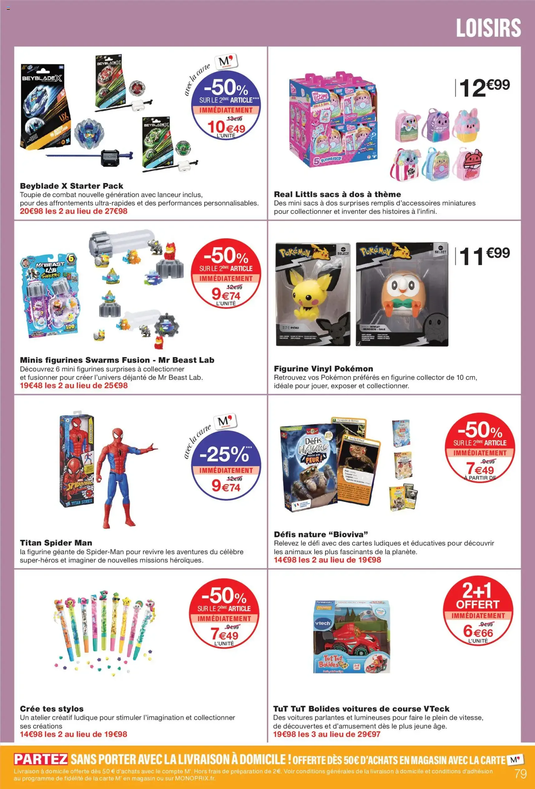 Monoprix catalogue - brochure valable à partir du 25/08/2026, page 79 sur 85