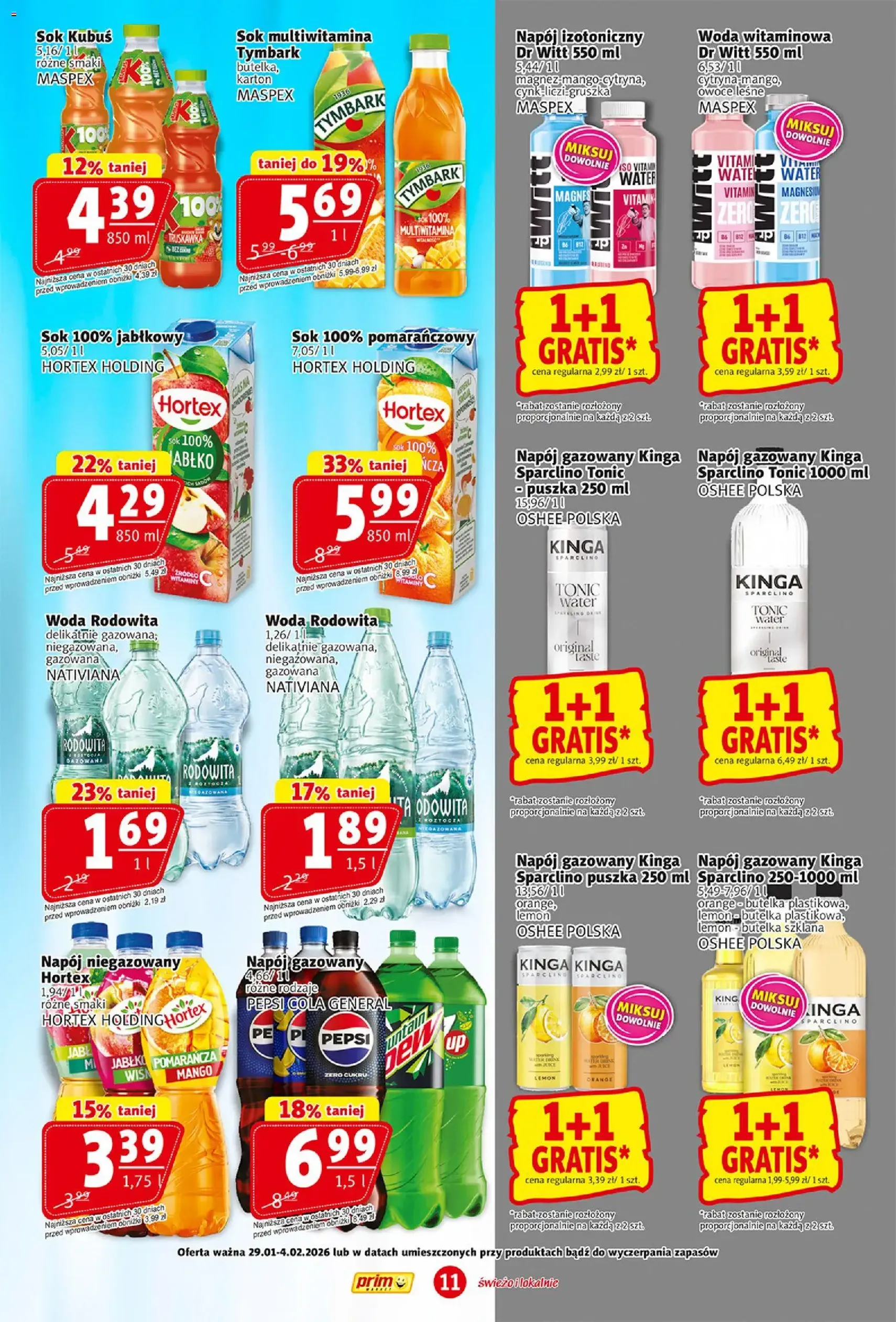 Prim Market Gazetka - ważny gazetka od 29.01.2026 strona 11 z 16