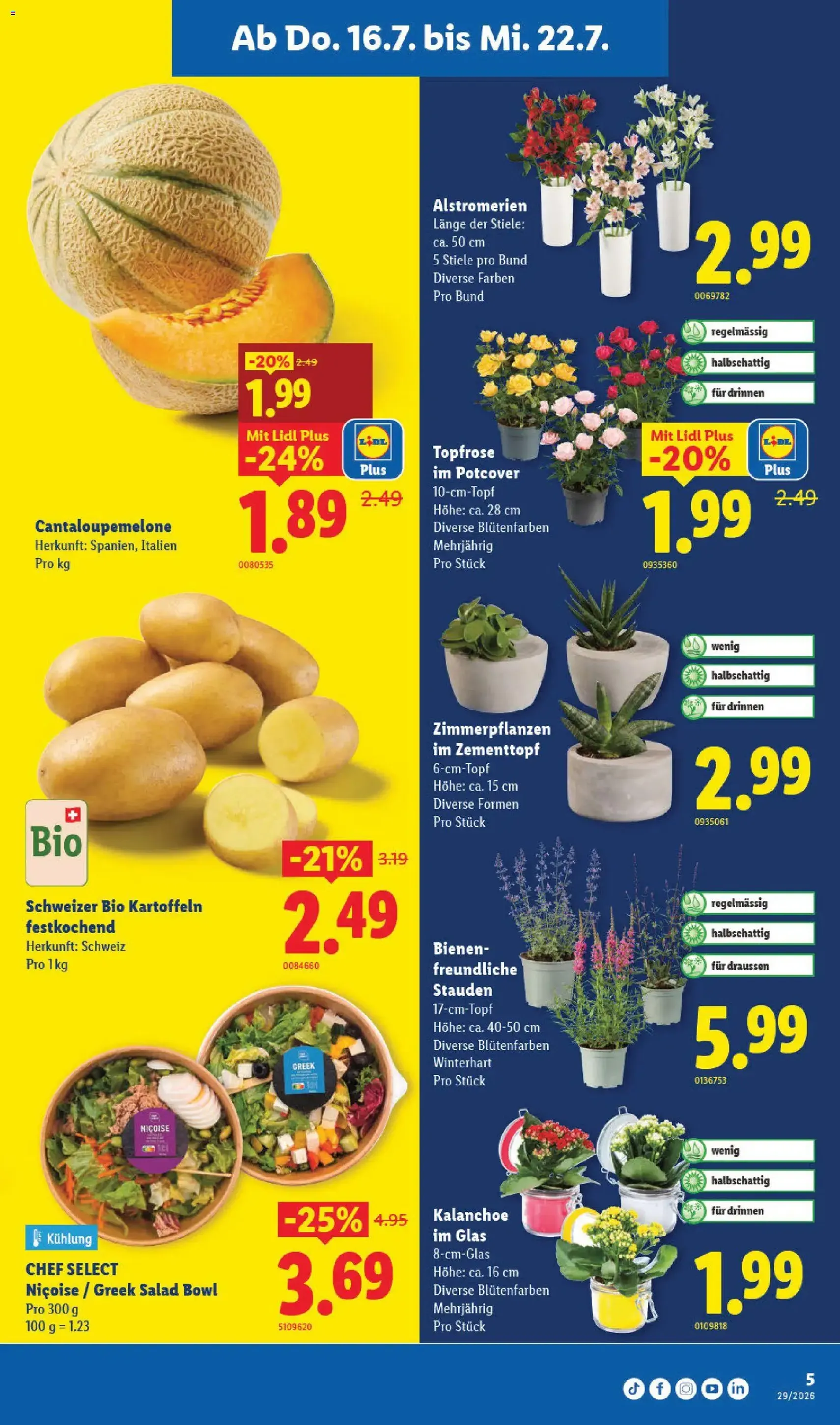 Lidl aktionen - Gültiger Prospekt ab 16.07.2026, Seite 5 von insgesamt 34
