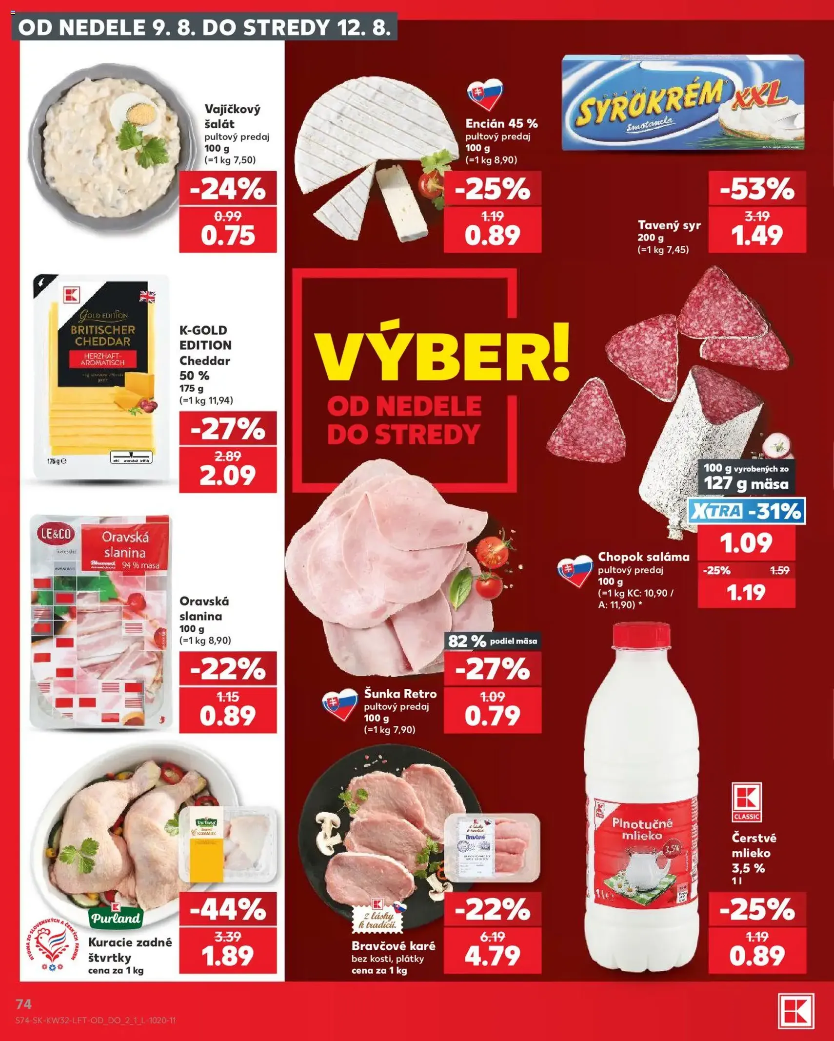 Kaufland SK akciós újság - 2026.08.06. érvényes szórólap 74 oldal 78 oldalból