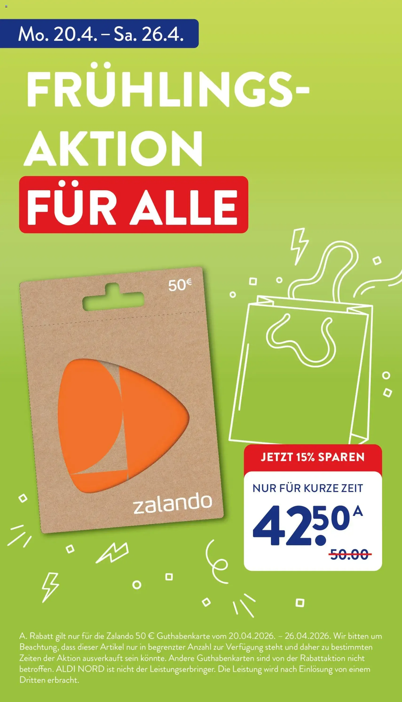 Aldi Prospekt - Gültiger Prospekt ab 20.04.2026, Seite 38 von insgesamt 39