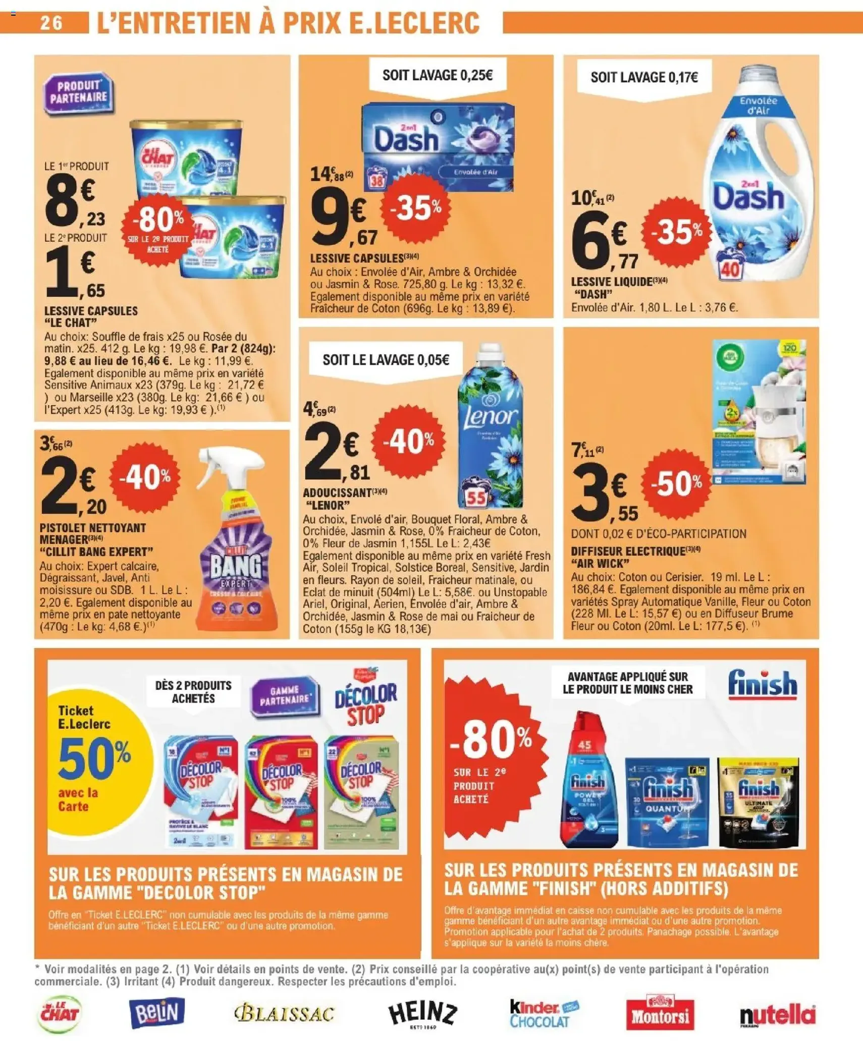 E.Leclerc catalogue semaine 45 - brochure valable à partir du 04/11/2025, page 26 sur 36