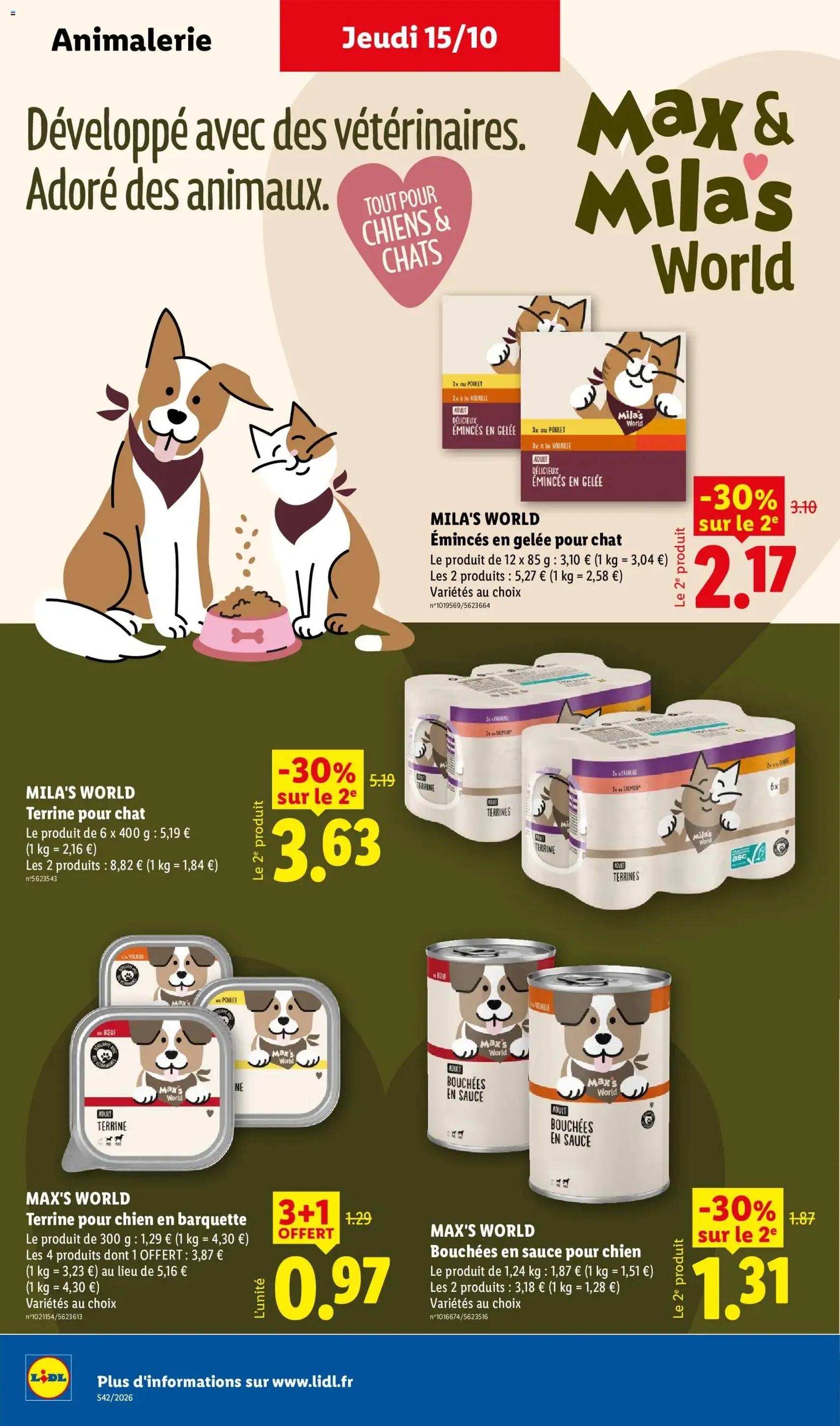LIDL catalogue - brochure valable à partir du 15/10/2026, page 44 sur 64