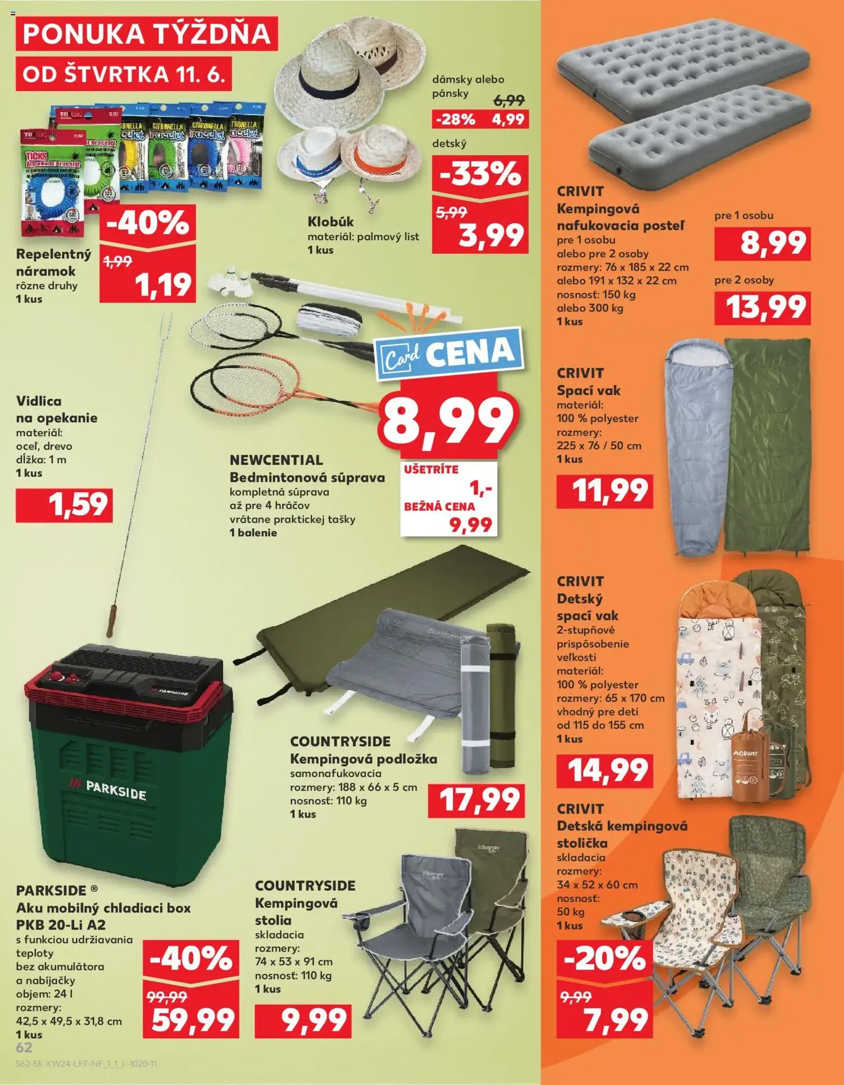 Kaufland SK akciós újság - 2026.06.11. érvényes szórólap 62 oldal 78 oldalból